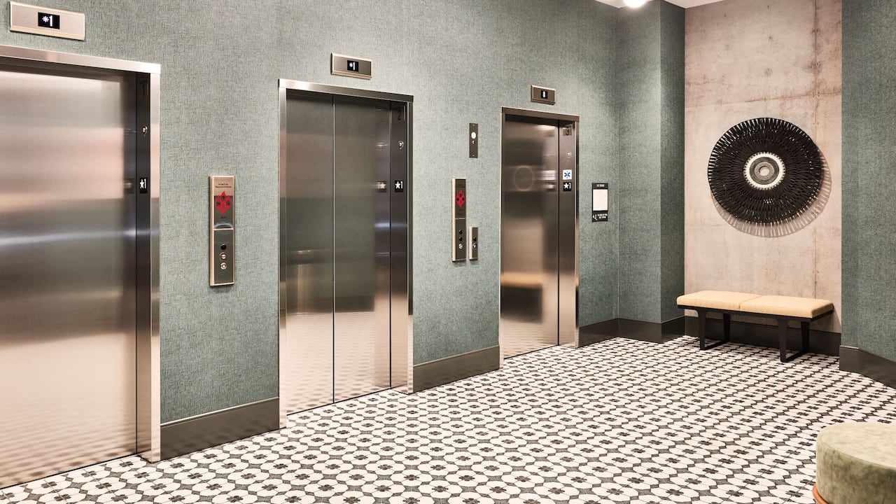 Elevator lobby at Hyatt Place Phoenix/Downtown