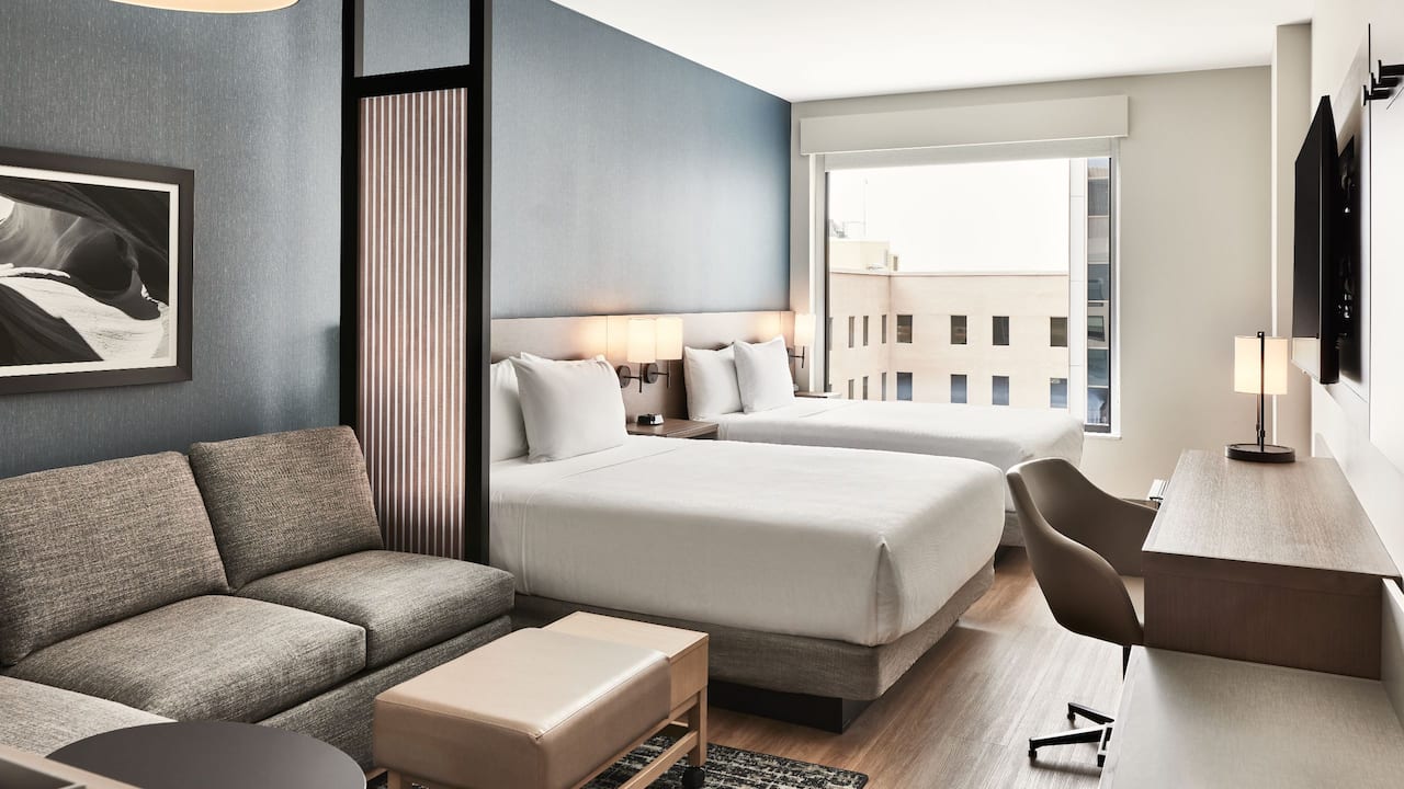 Double Beds View