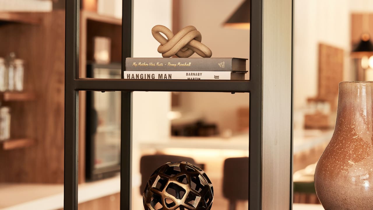 Lobby Shelf