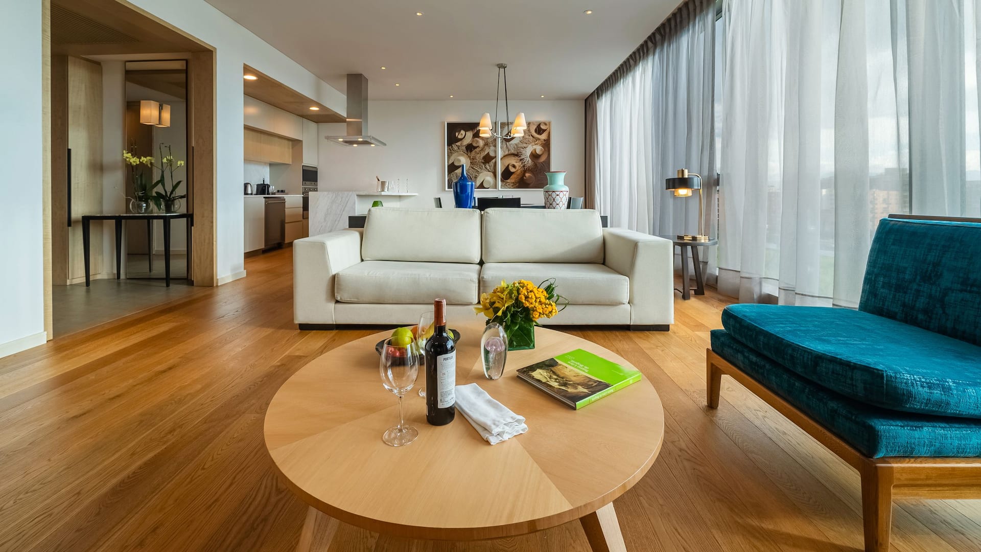 Grand Hyatt Bogotá Two Bedroom Suite Living Room