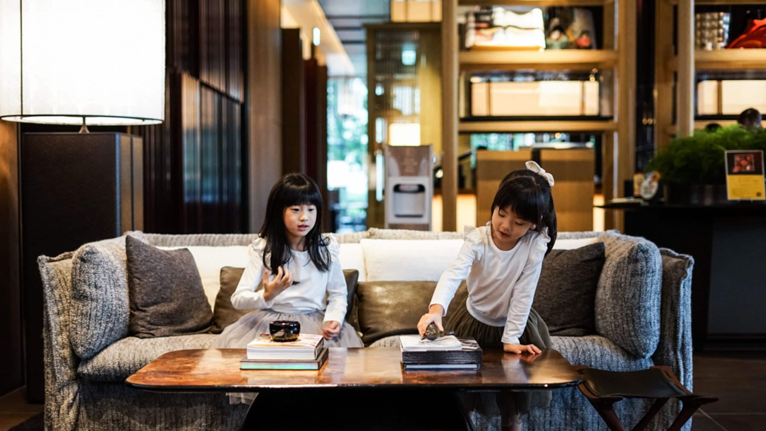 Hyatt Centric Kanazawa Lobby Seating With Kids