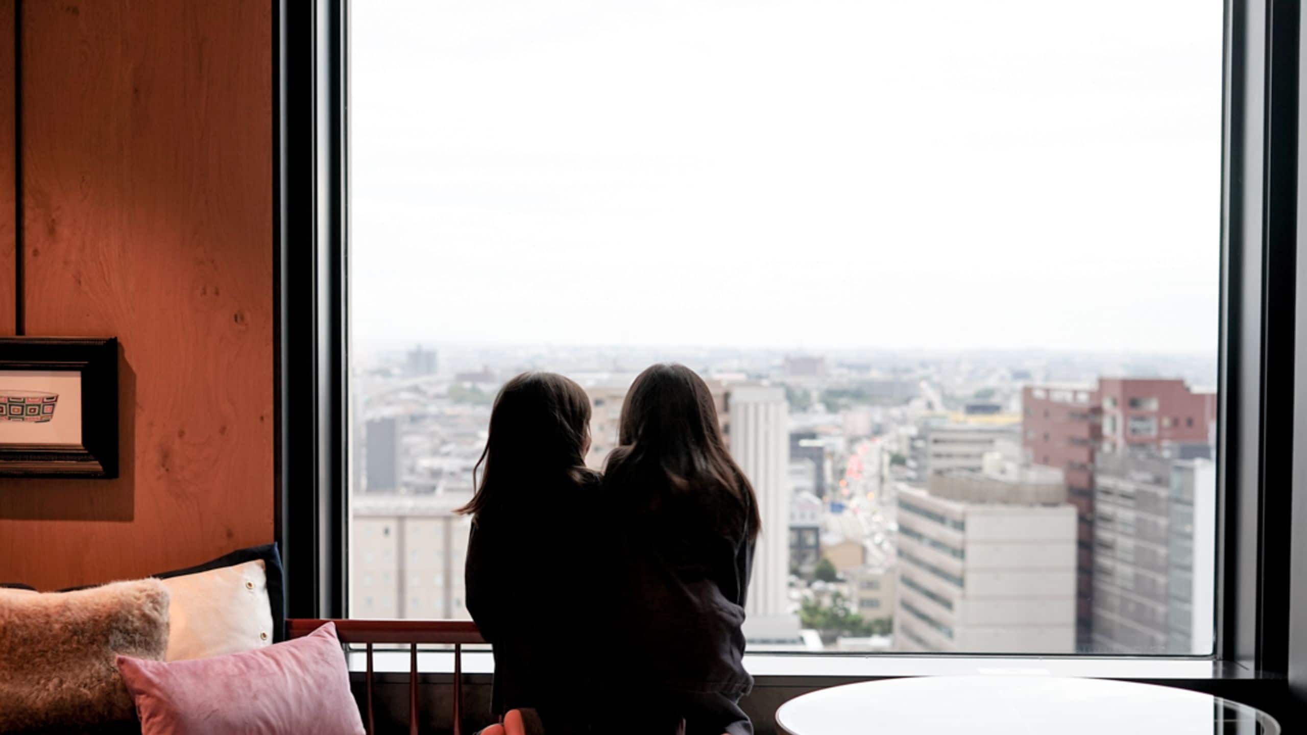 Hyatt Centric Kanazawa Guestroom Sofa With Kids