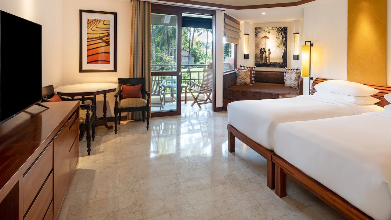 2 Twin Beds Grand Hyatt Bali