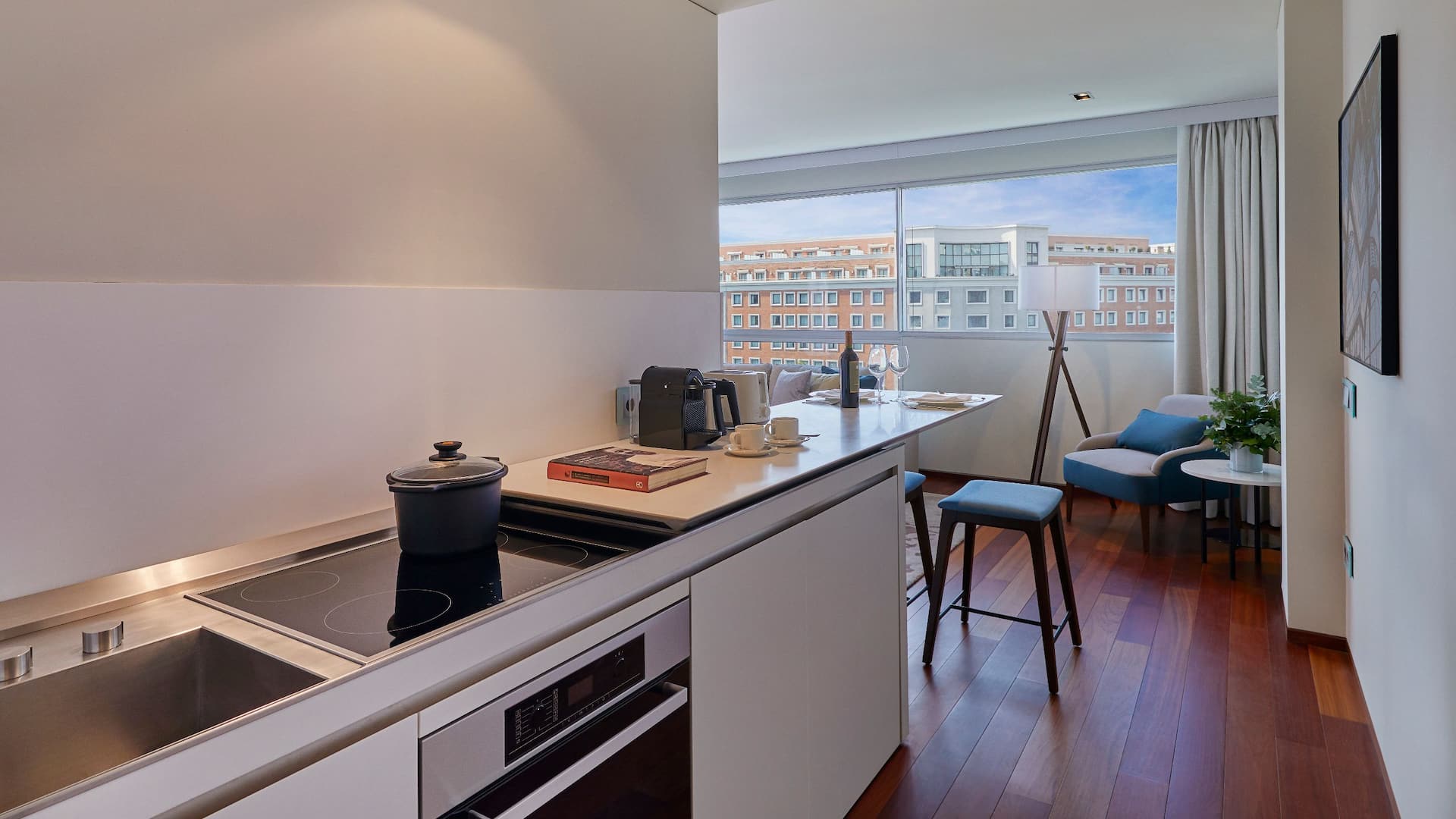 Hyatt Regency Madrid Residences One Bedroom Residence Kitchen
