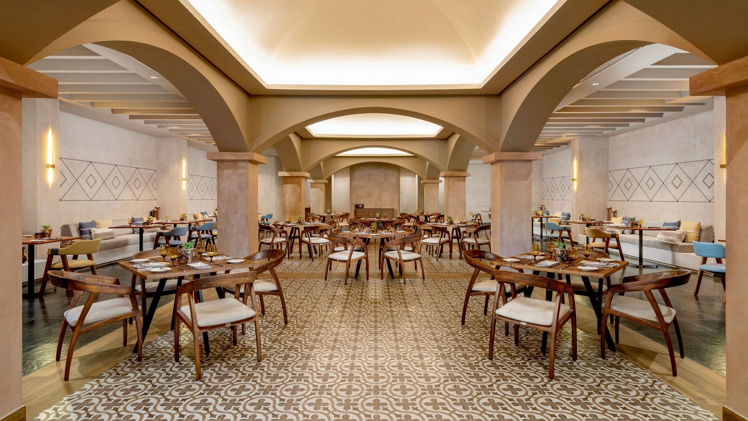 Dreams Puerto Morelos Resort & Spa Ki Dining Area Layout