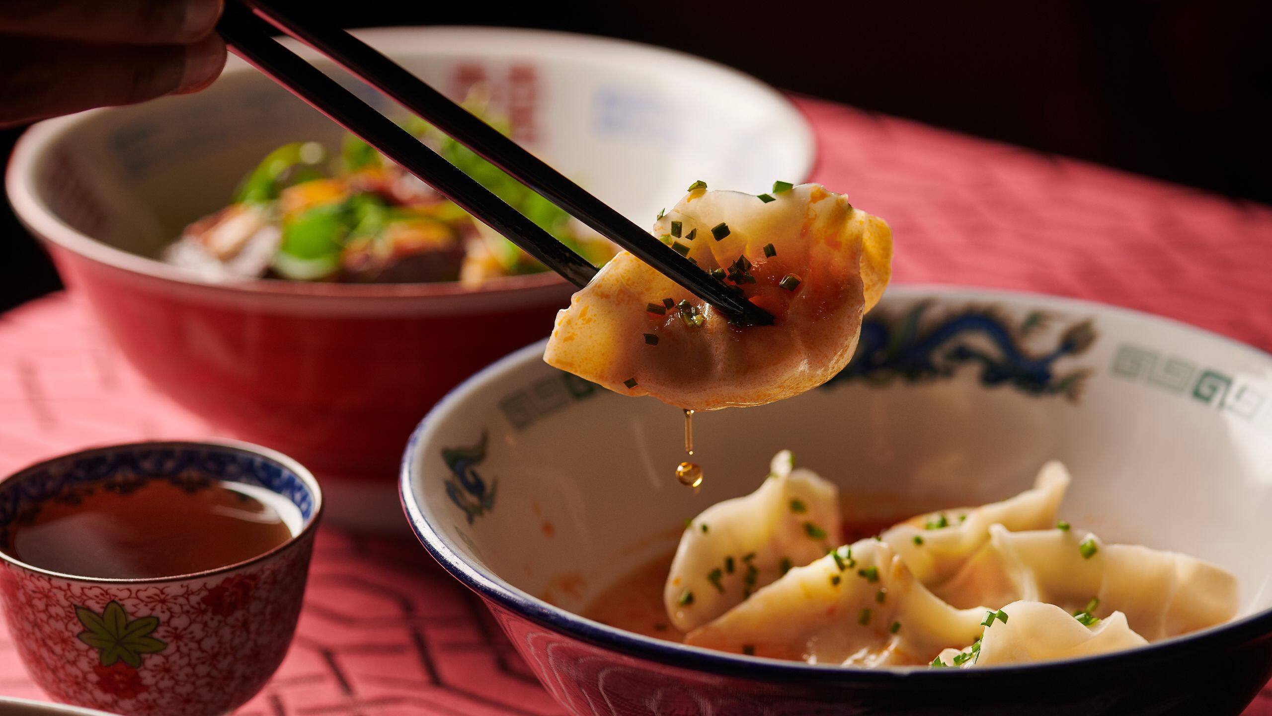 Grand Hyatt Baha Mar Shuang Ba Treasure Dumplings Close up