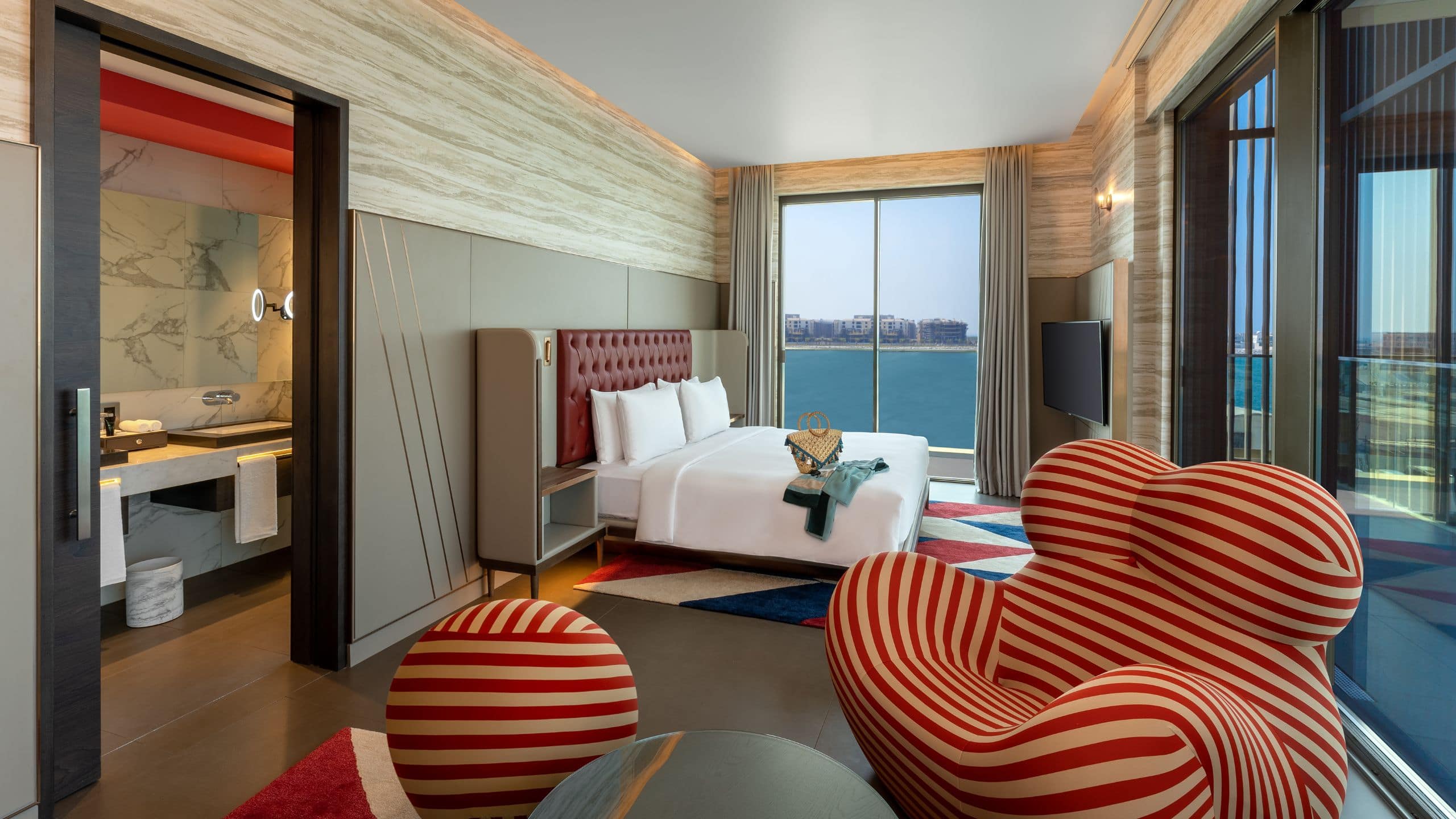 Hyatt Centric Jumeirah Dubai Deluxe Room Main Area