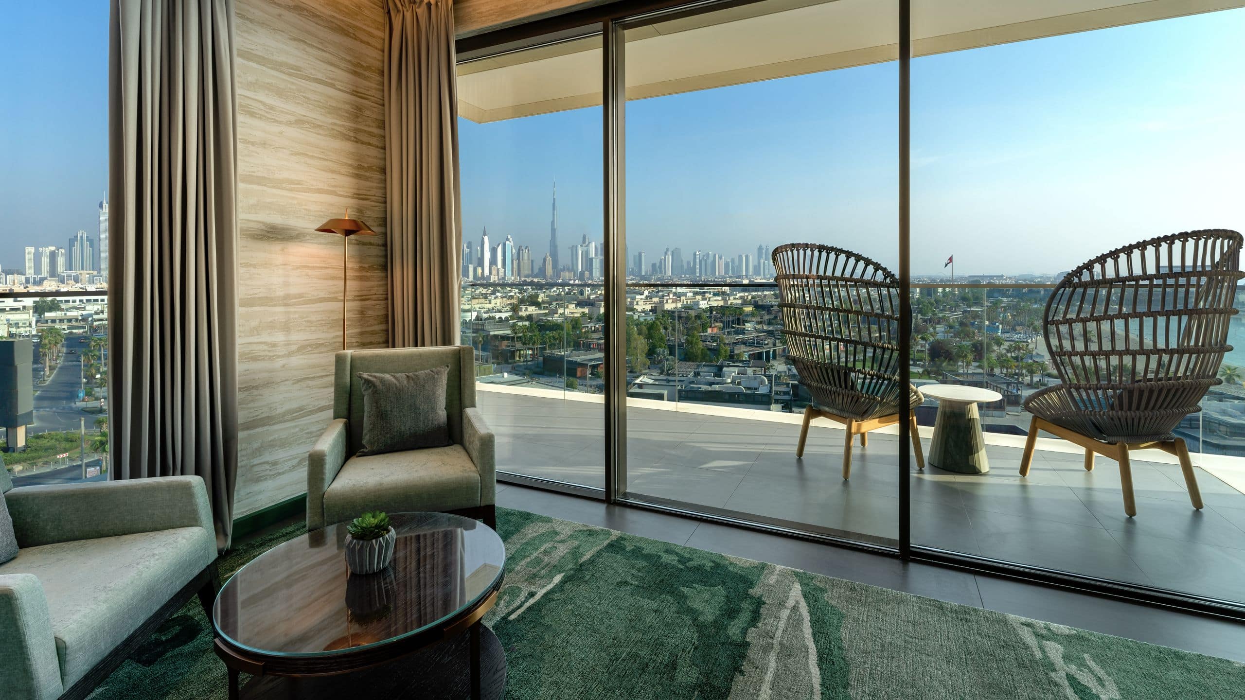 Hyatt Centric Jumeirah Dubai Executive Suite Balcony