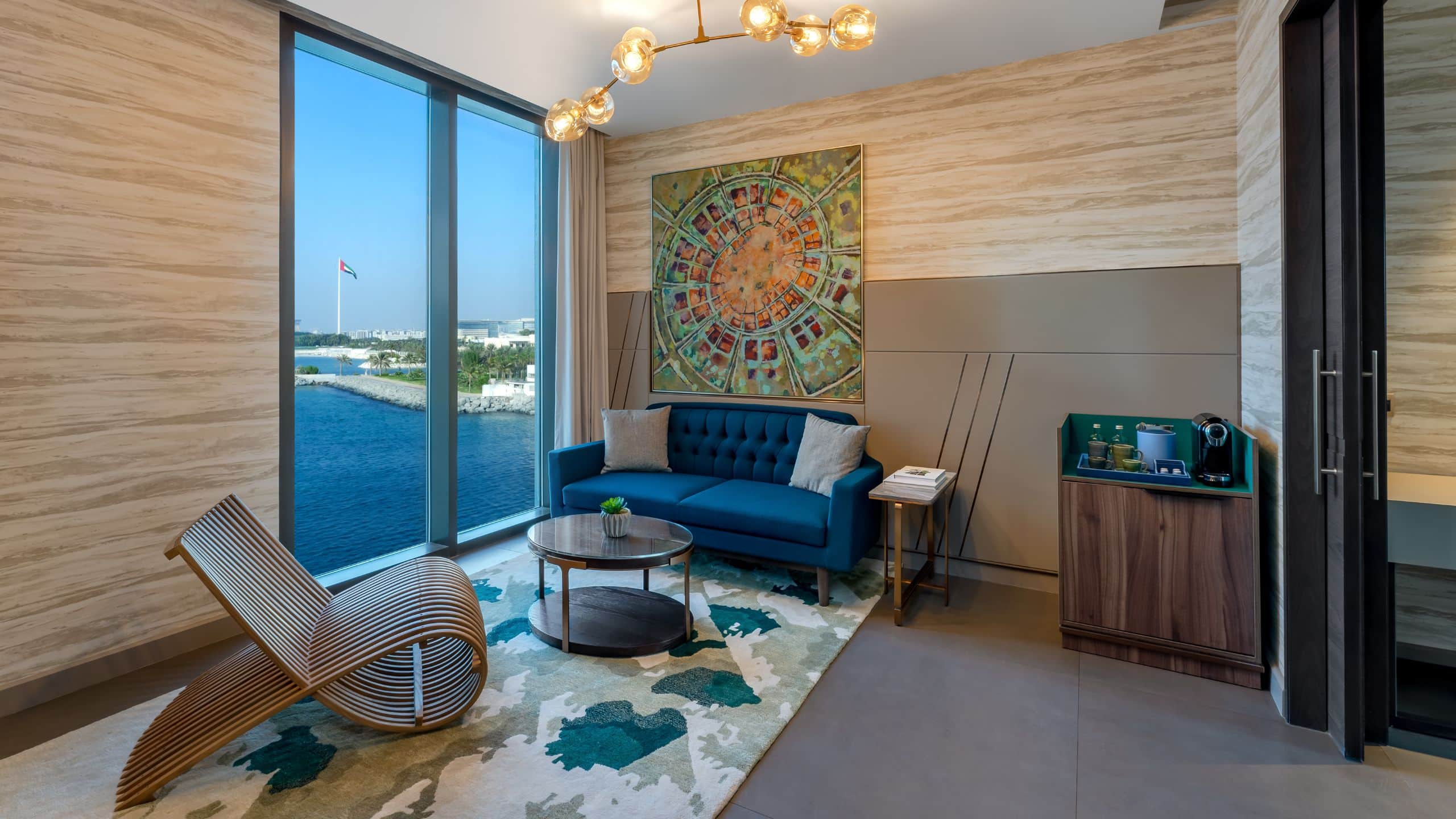 3 of 7 Hyatt Centric Jumeirah Dubai Executive Suite Living Room