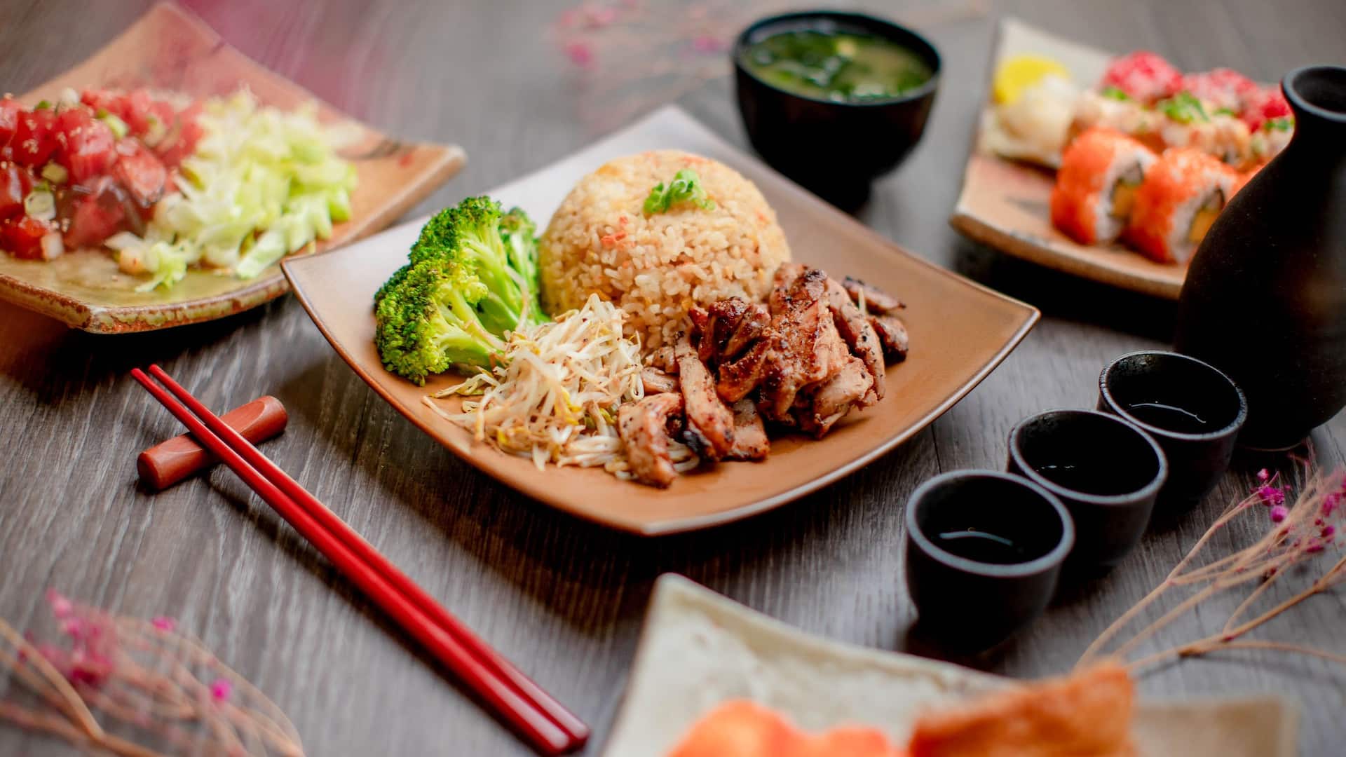 Hyatt Regency Guam Niji Chicken Teriyaki Spread