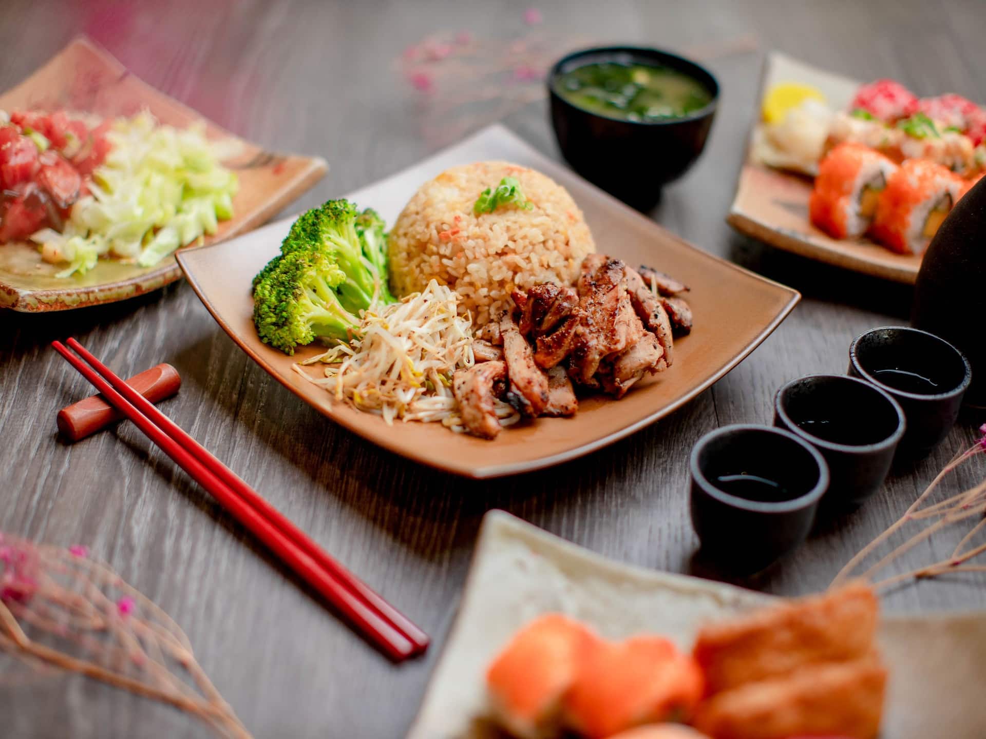 Hyatt Regency Guam Niji Chicken Teriyaki Spread