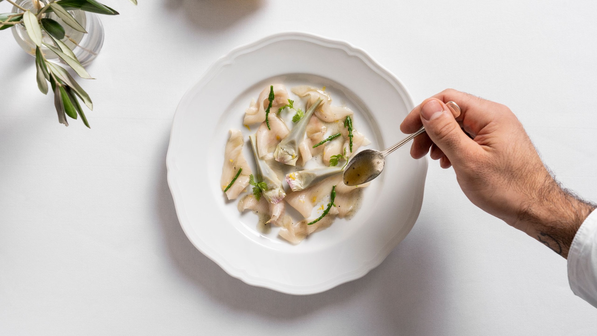 Grand Hyatt Hong Kong Grissini Yellowtail Carpaccio