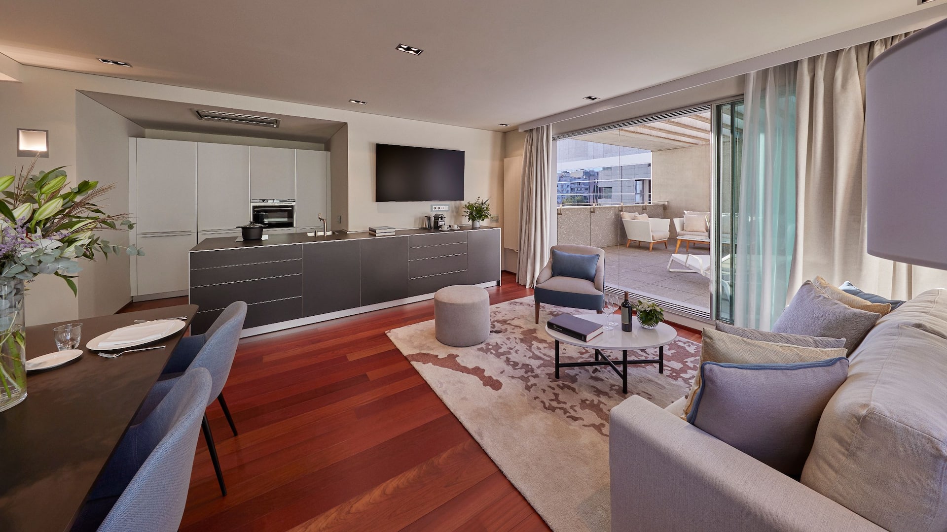 Hyatt Regency Madrid Residences One Bedroom Residence Layout