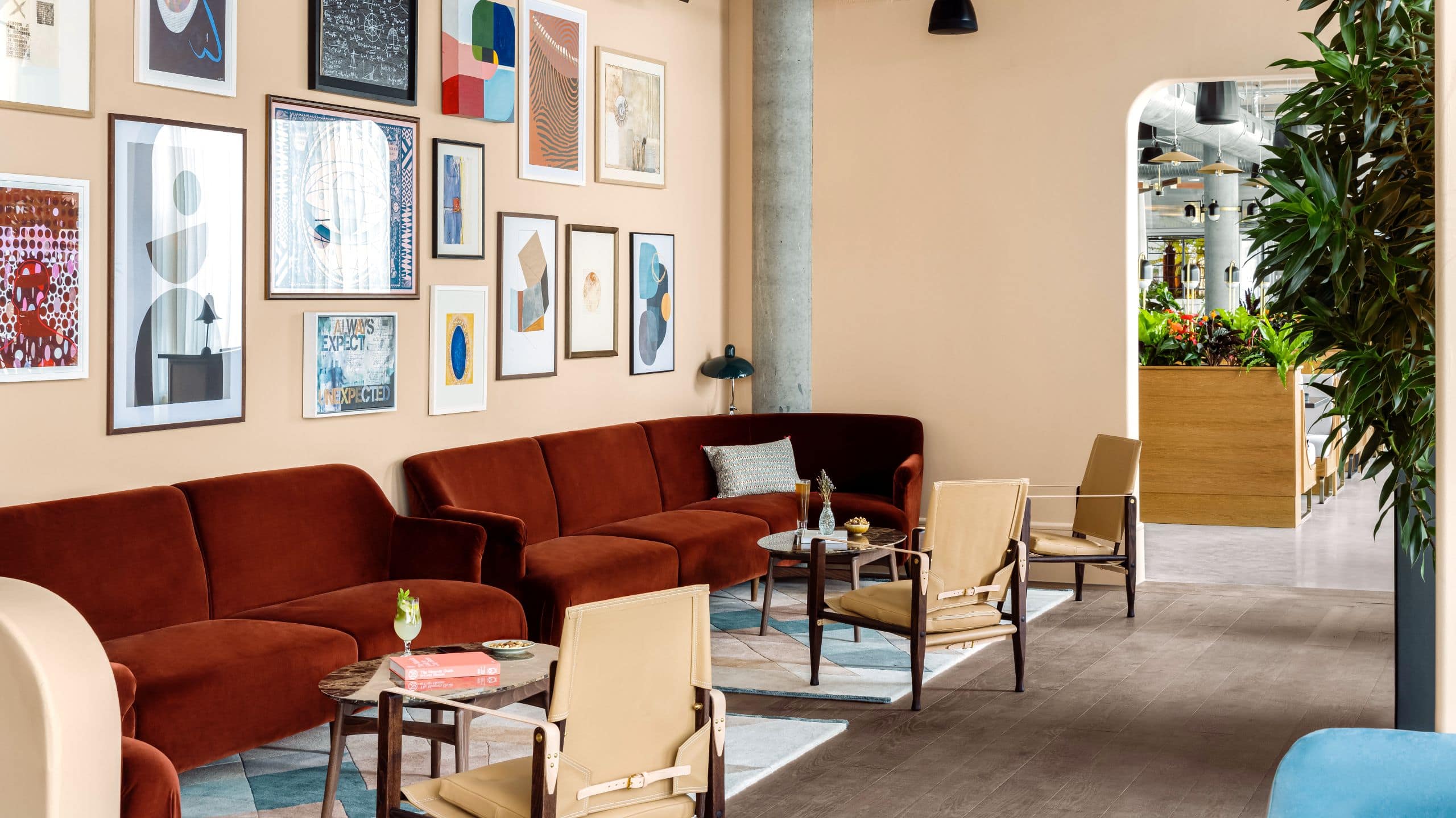 Hyatt Centric Cambridge Lobby Seating