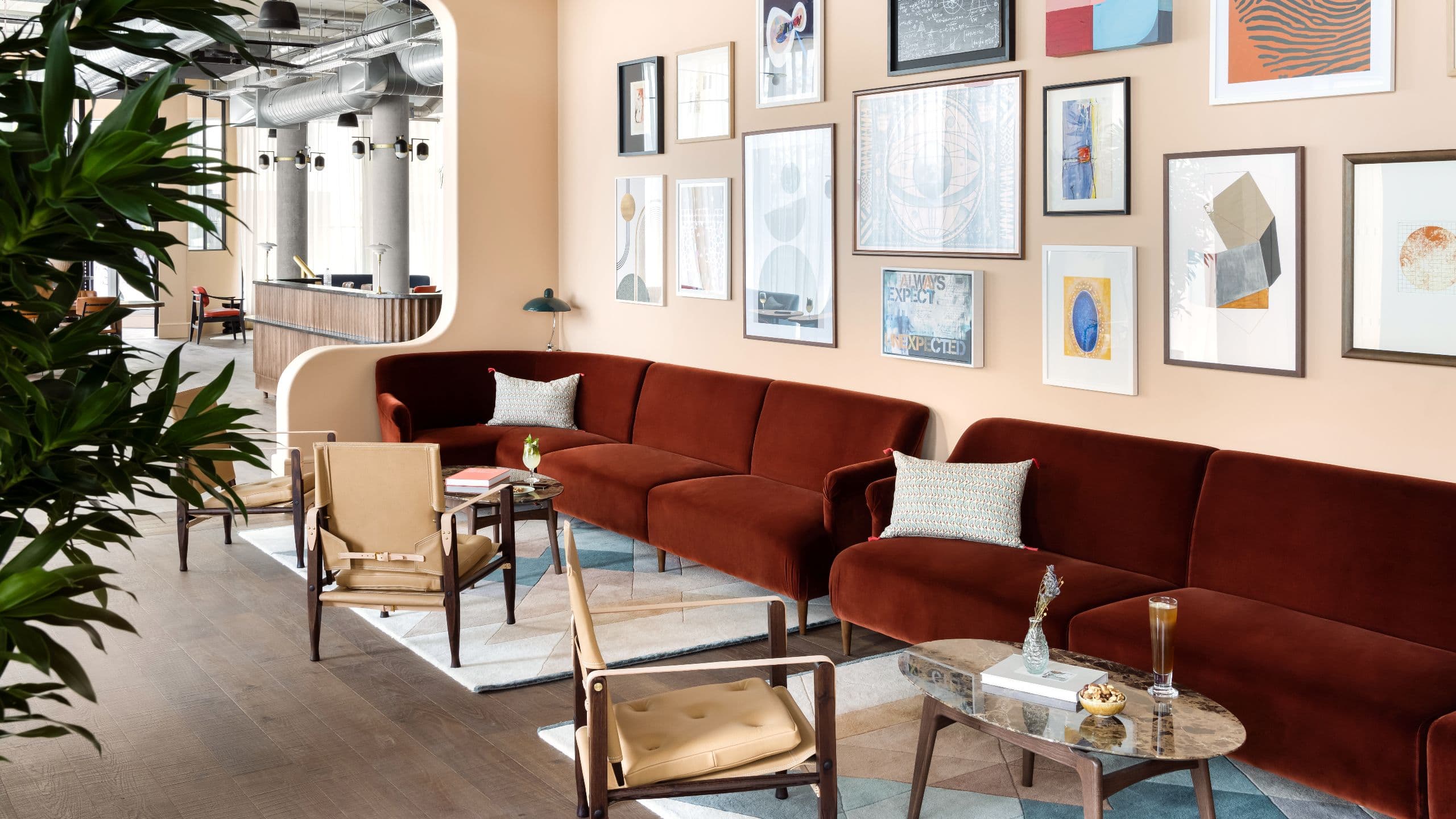 Hyatt Centric Cambridge Lobby Seating