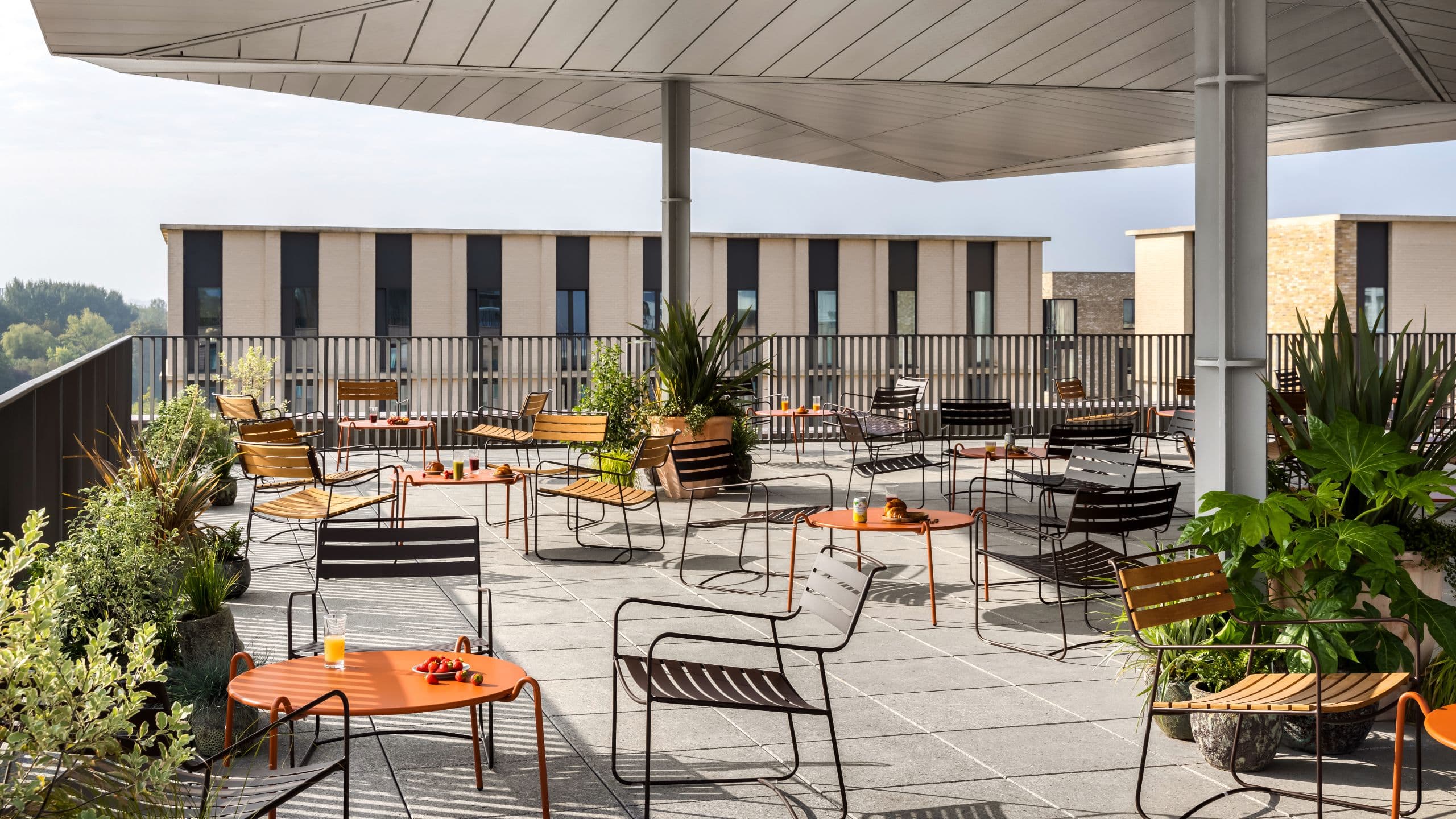 Hyatt Centric Cambridge Roof Terrace