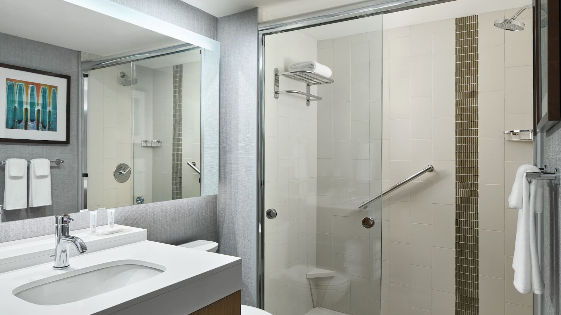 2 of 2 Hyatt Place Evansville / Downtown Bathroom Shower