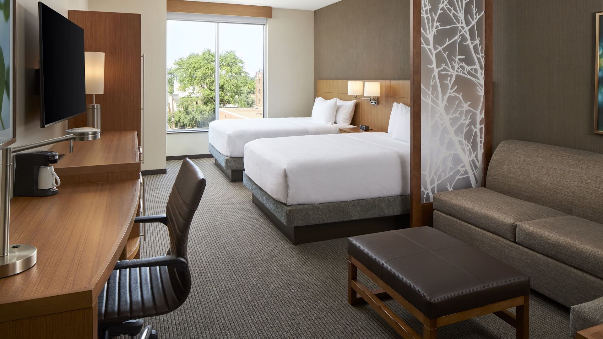Hyatt Place Evansville / Downtown Double Queen Guestroom