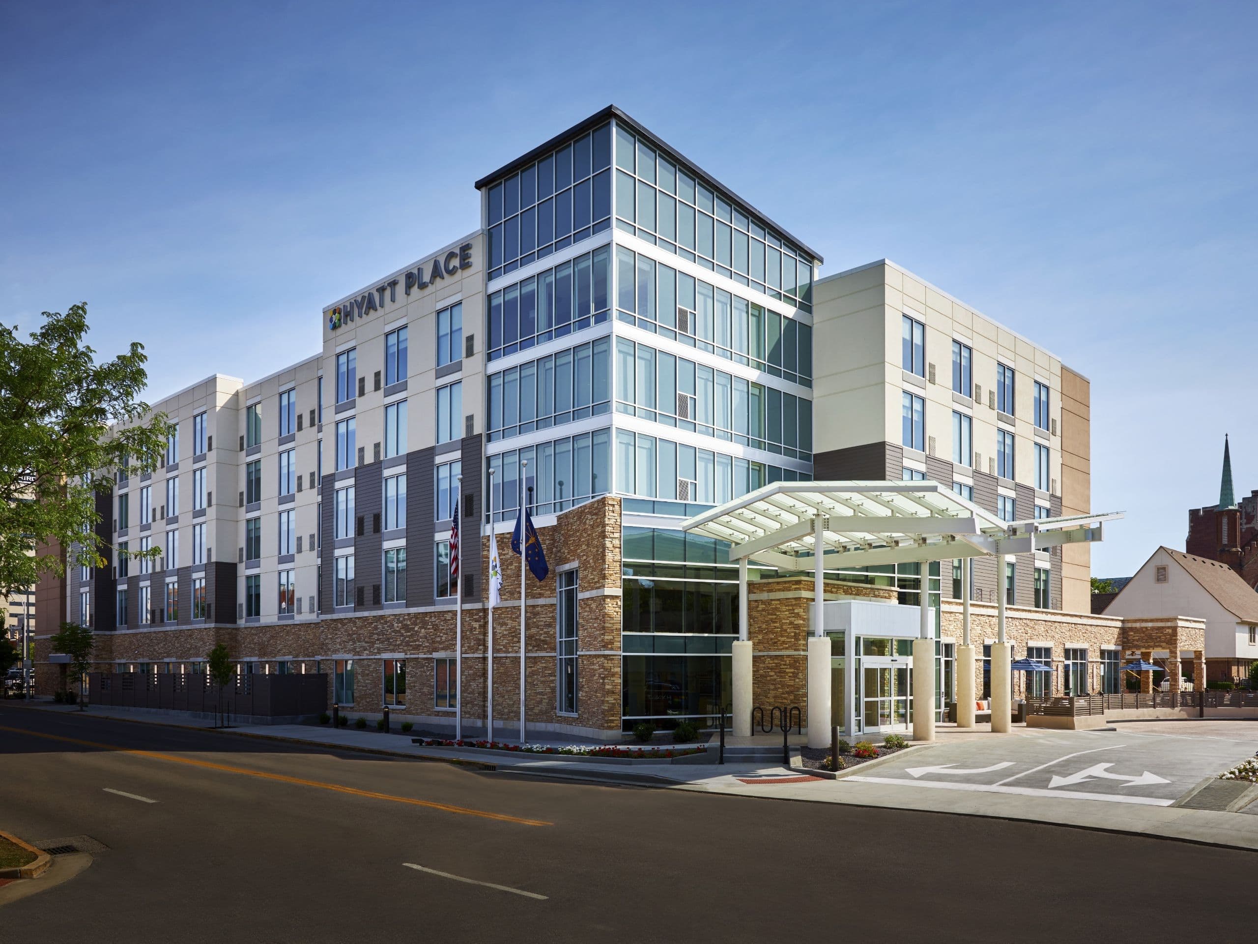 埃文斯维尔市中心凯悦嘉轩酒店