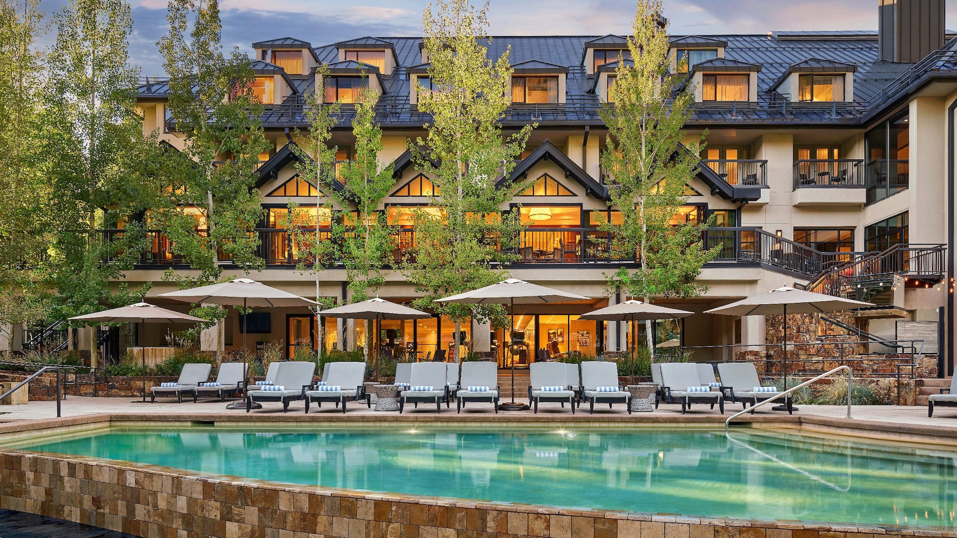 Grand Hyatt Vail Exterior Summer Pool
