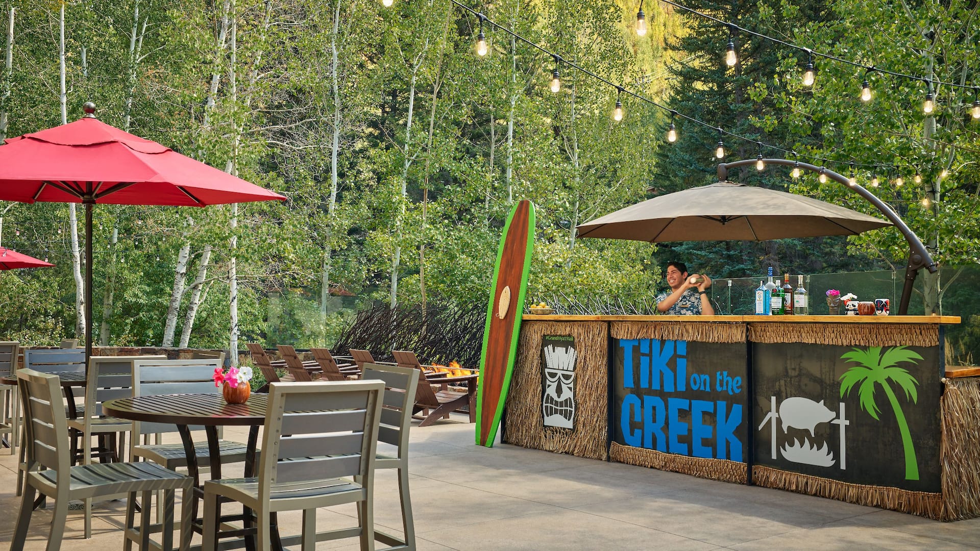 Grand Hyatt Vail Tiki On The Creek Bartender