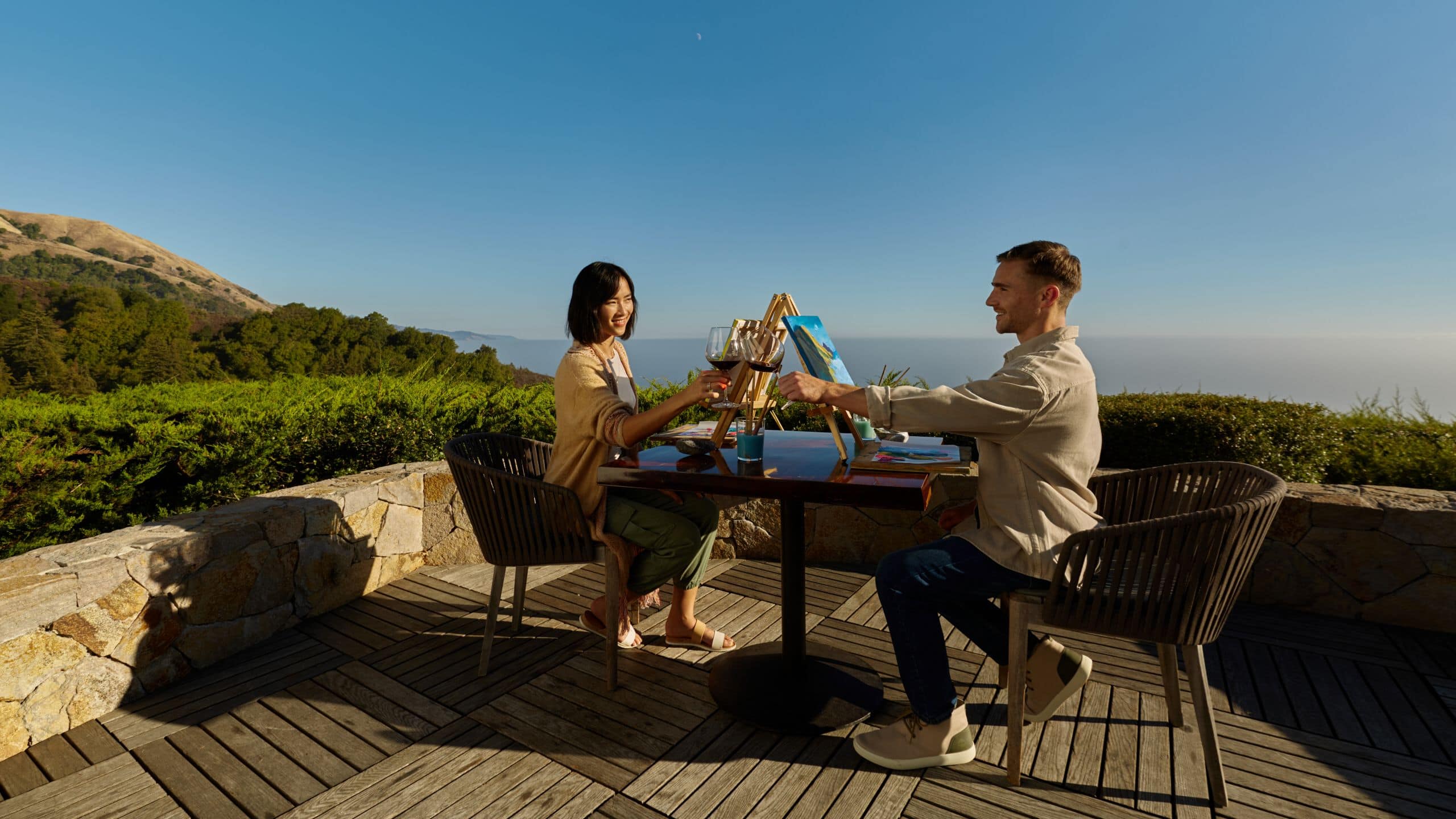 Alila Ventana Big Sur Painting Landscape