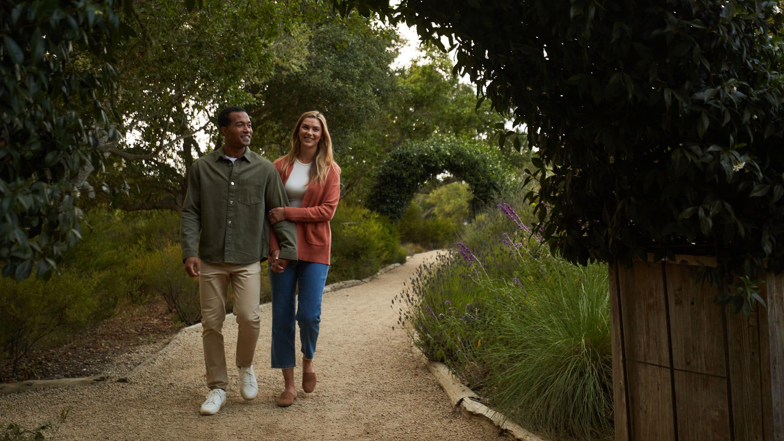 Alila Ventana Big Sur Couple Walking Trail Nature