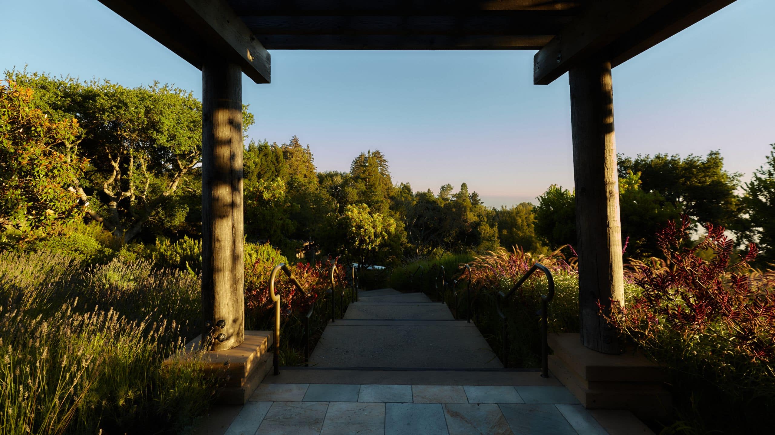 Alila Ventana Big Sur Outdoor Patio Walkway