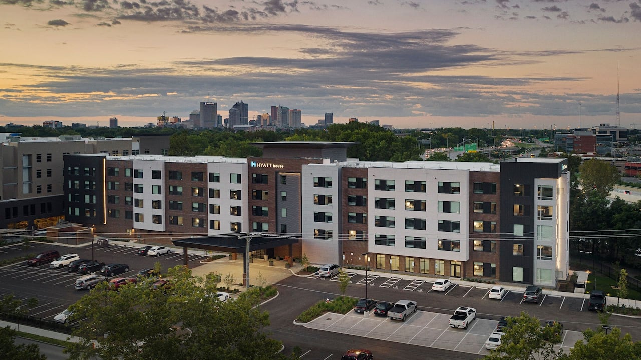 Exterior Aerial Dawn