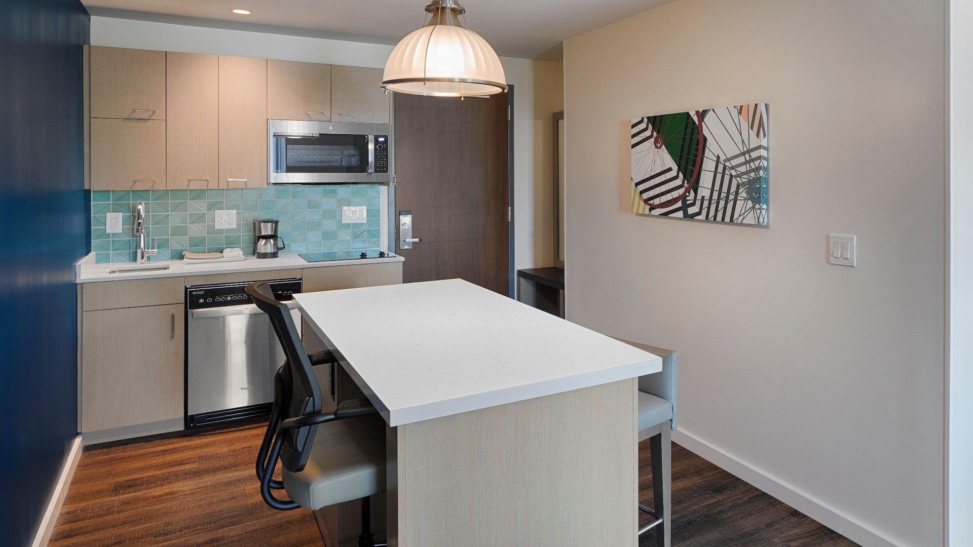 第 3，共 4 Hyatt House Columbus OSU / Short – North Cmhxo Studio Kitchen Suite Dbl Queen Plus Kitchen