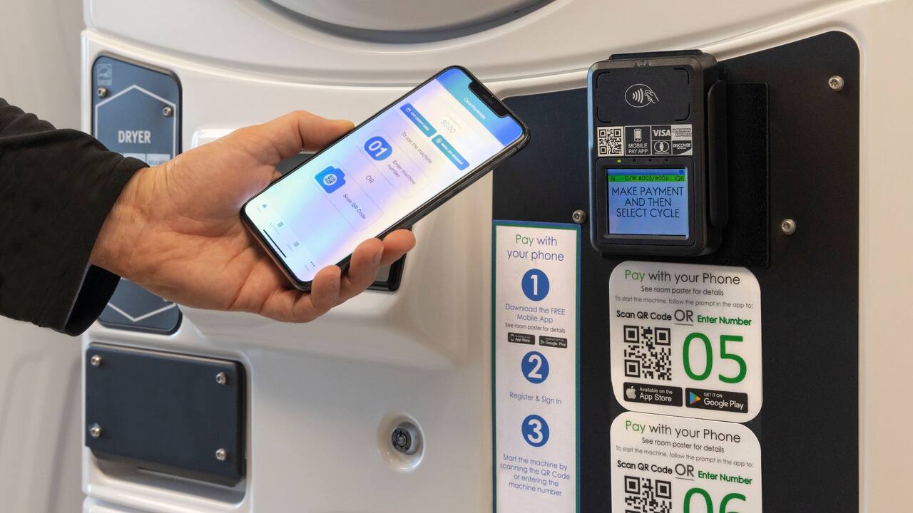 Guest Laundry Mobile Phone