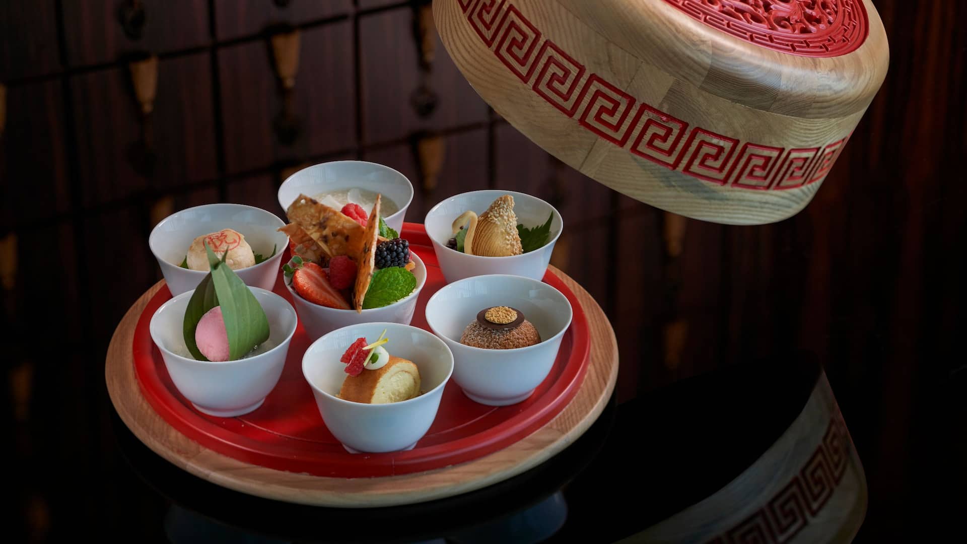 Grand Hyatt Shenzhen China Lodge Dessert Combination