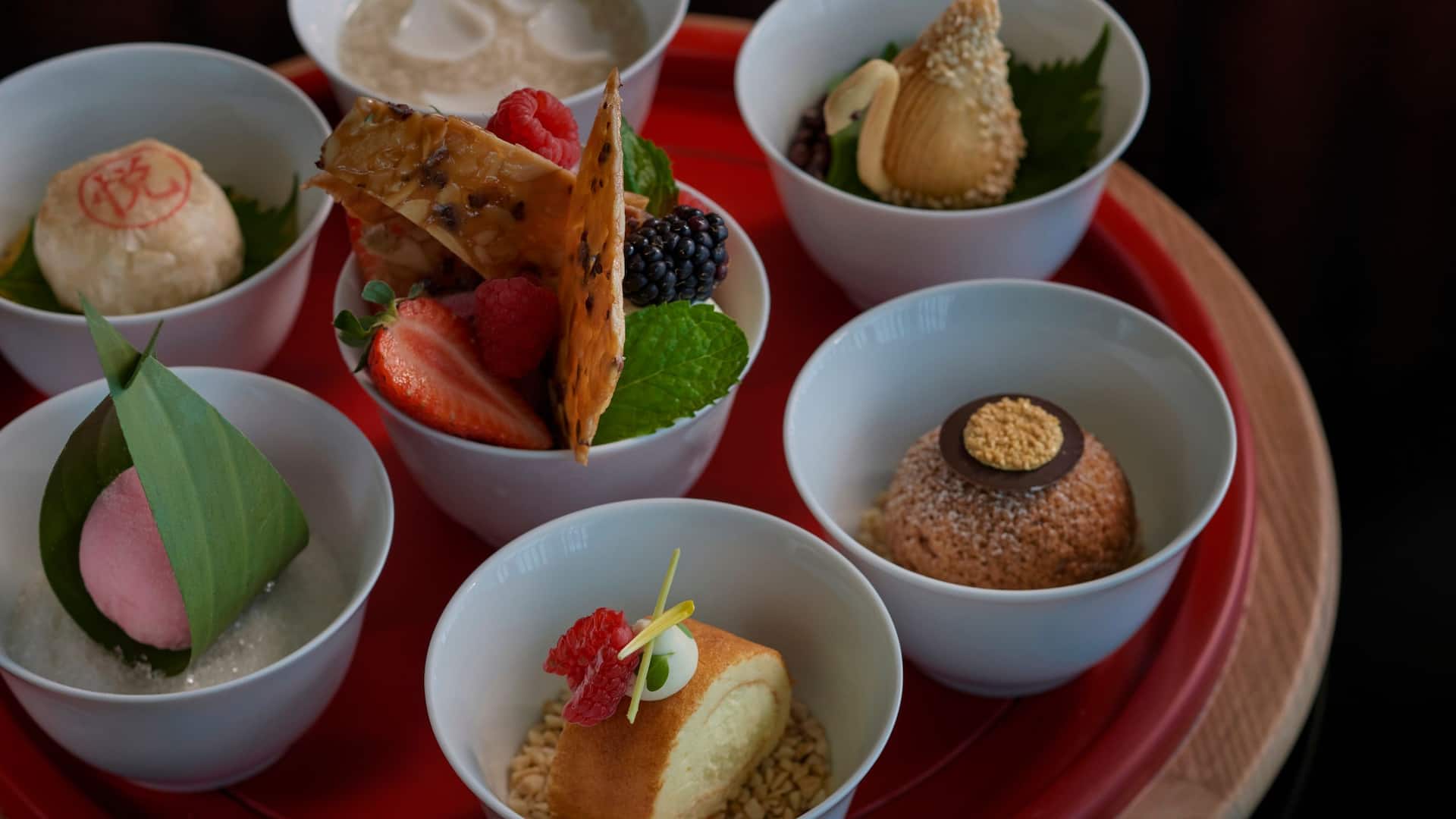Grand Hyatt Shenzhen China Lodge Dessert Combination