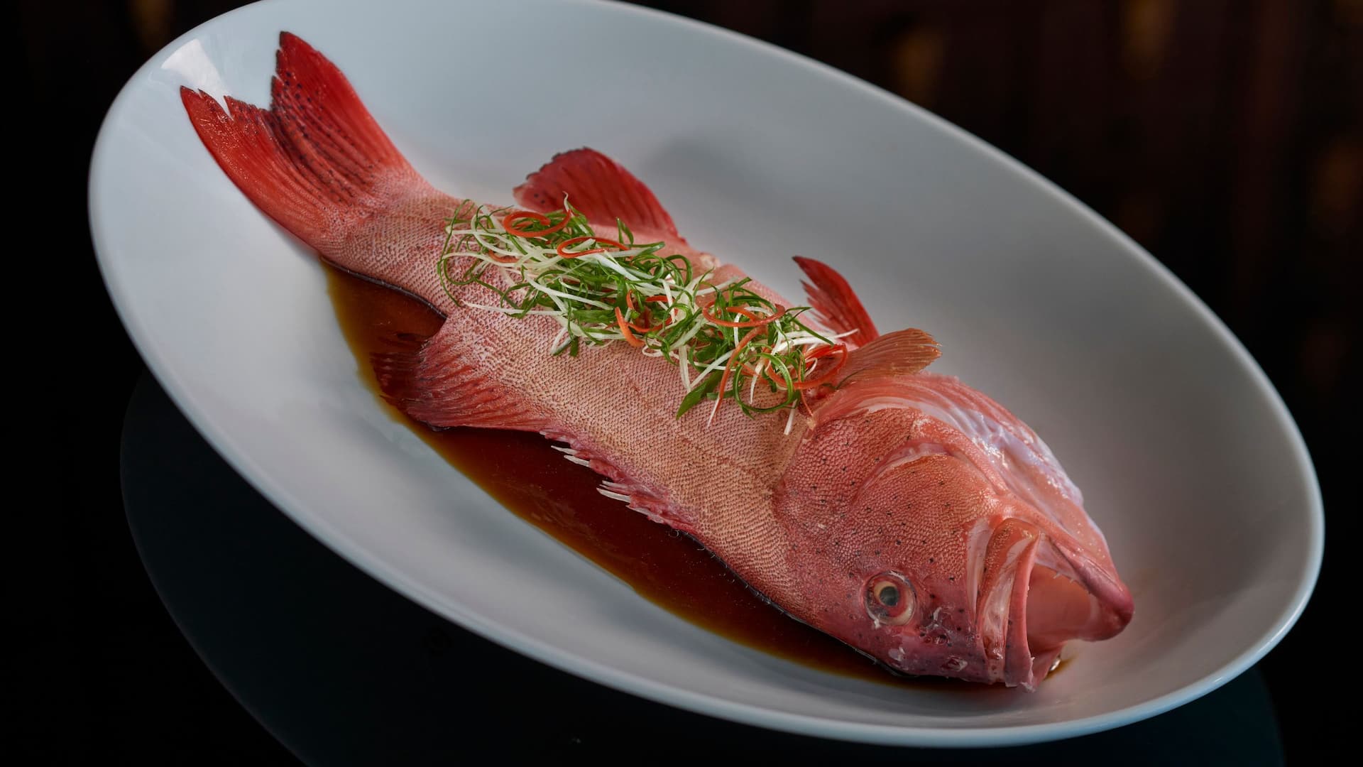 Grand Hyatt Shenzhen Steamed Star Spotted Grouper