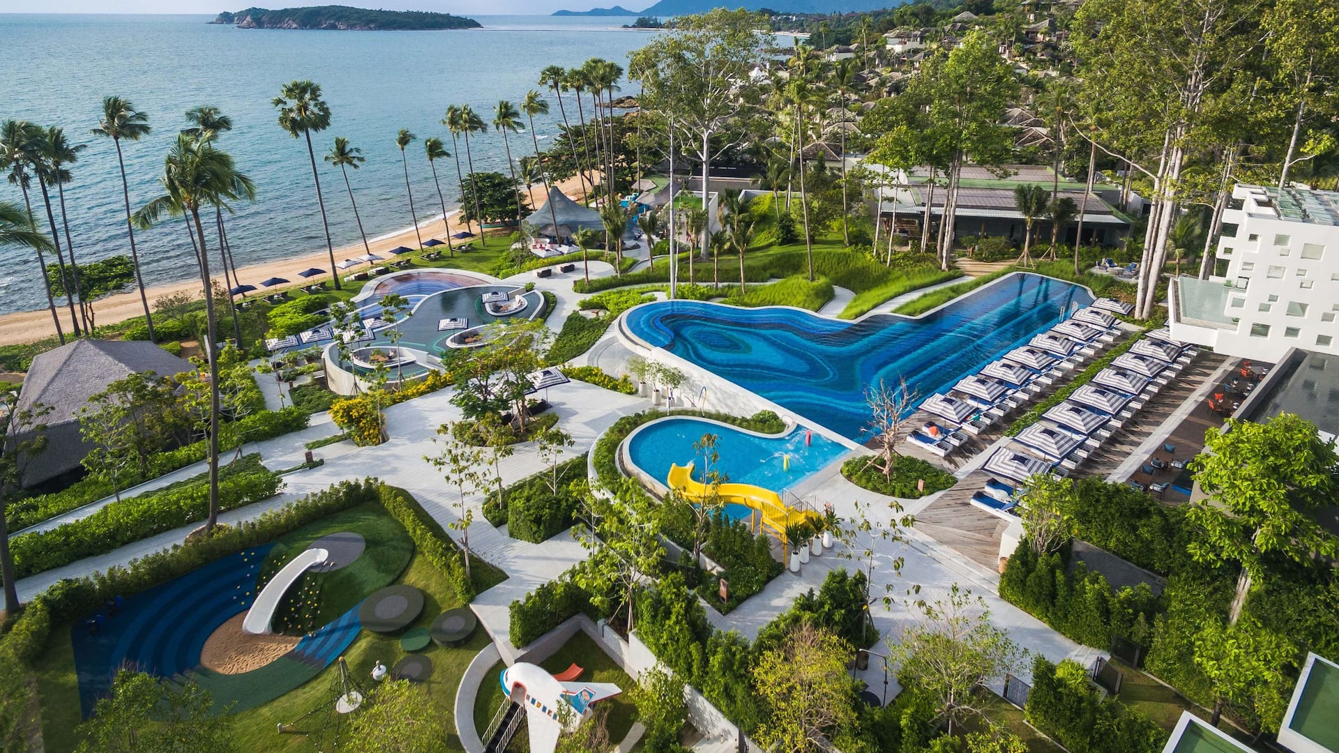 Aerial With Ocean View