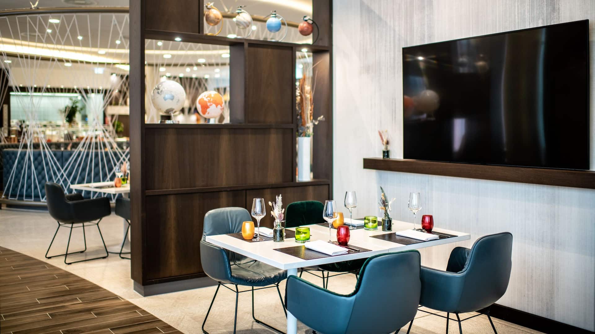 Hyatt Place Frankfurt Airport Zoom Restaurant Semi Private Space