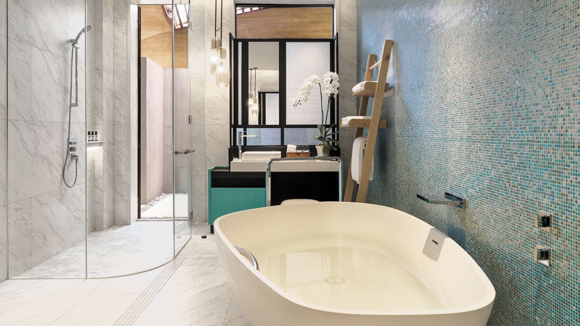 4 of 12 Hyatt Regency Koh Samui One Bedroom Ocean Front Bathroom