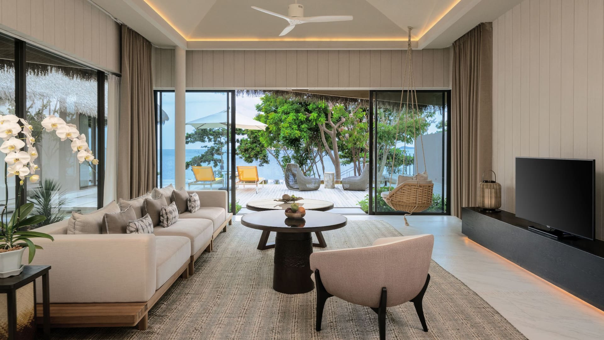 5 of 13 Hyatt Regency Koh Samui One Bedroom Presidential Pool Living Room