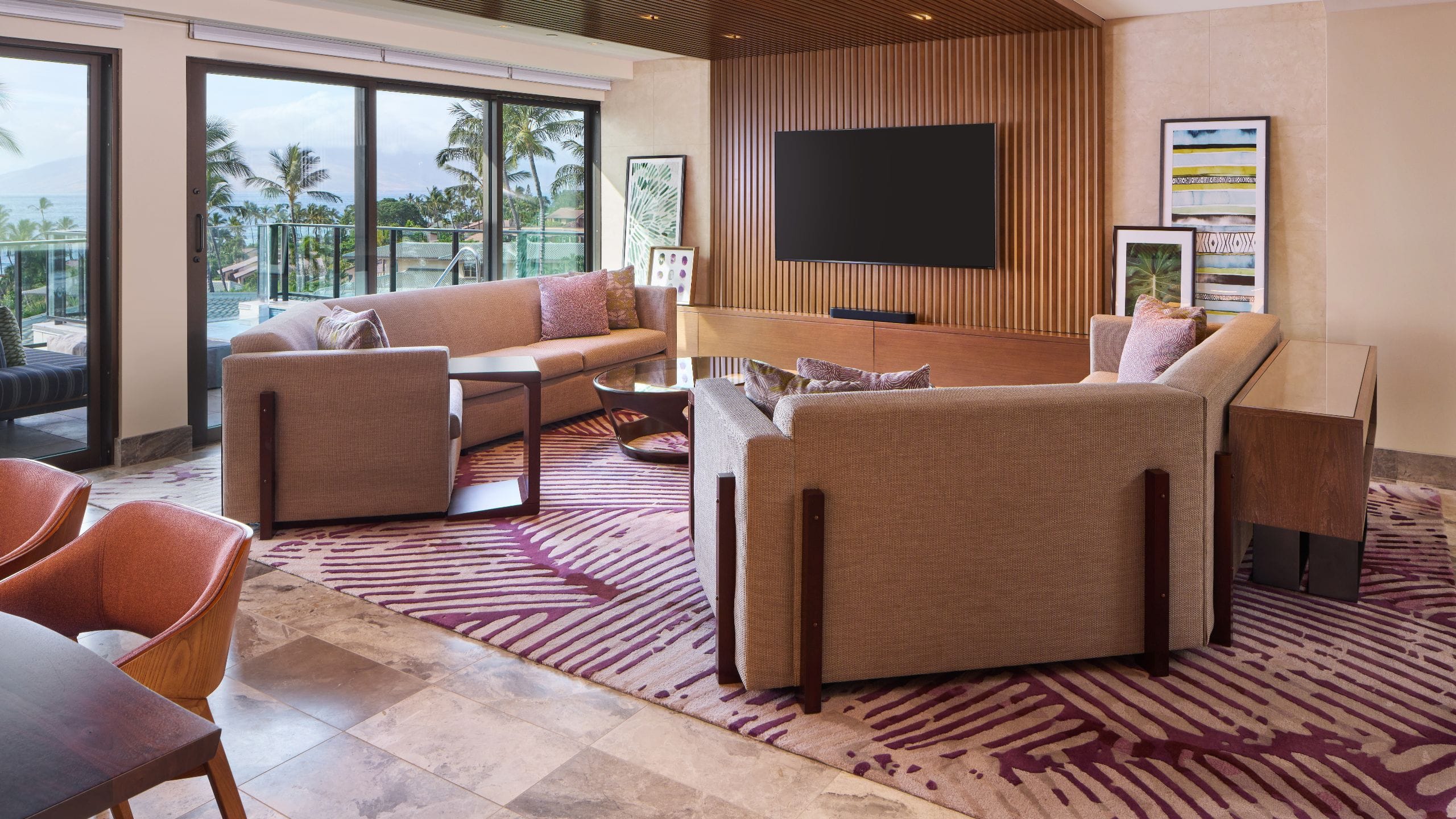 Andaz Maui at Wailea Resort Ilikai Penthouse Living Room