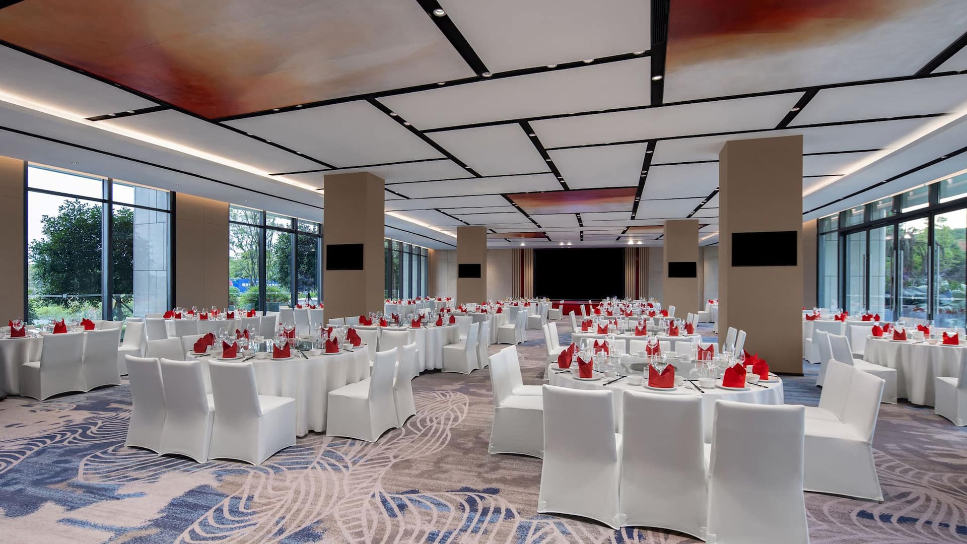 Hyatt Place Changsha Airport Meeting Room Banquet Tables