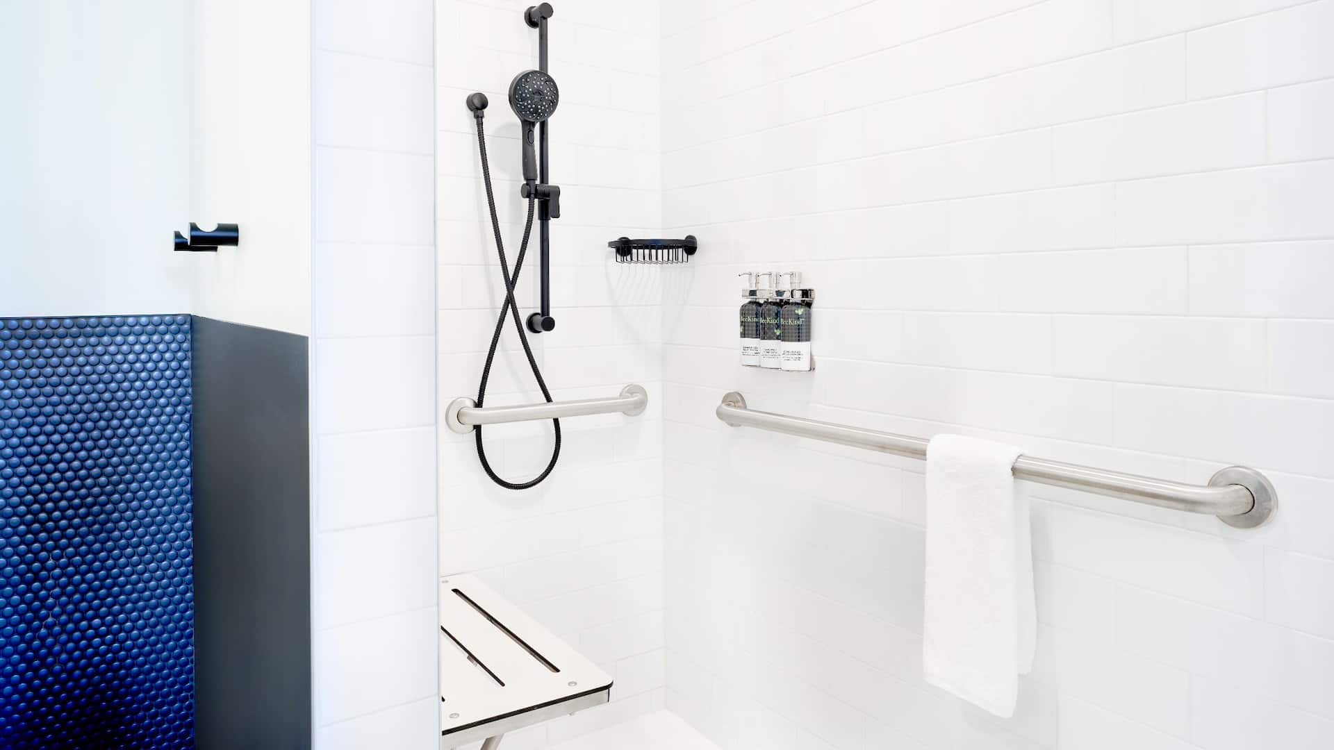 第 1，共 2 Hyatt Centric Downtown Denver ADA Bathroom Roll in Shower