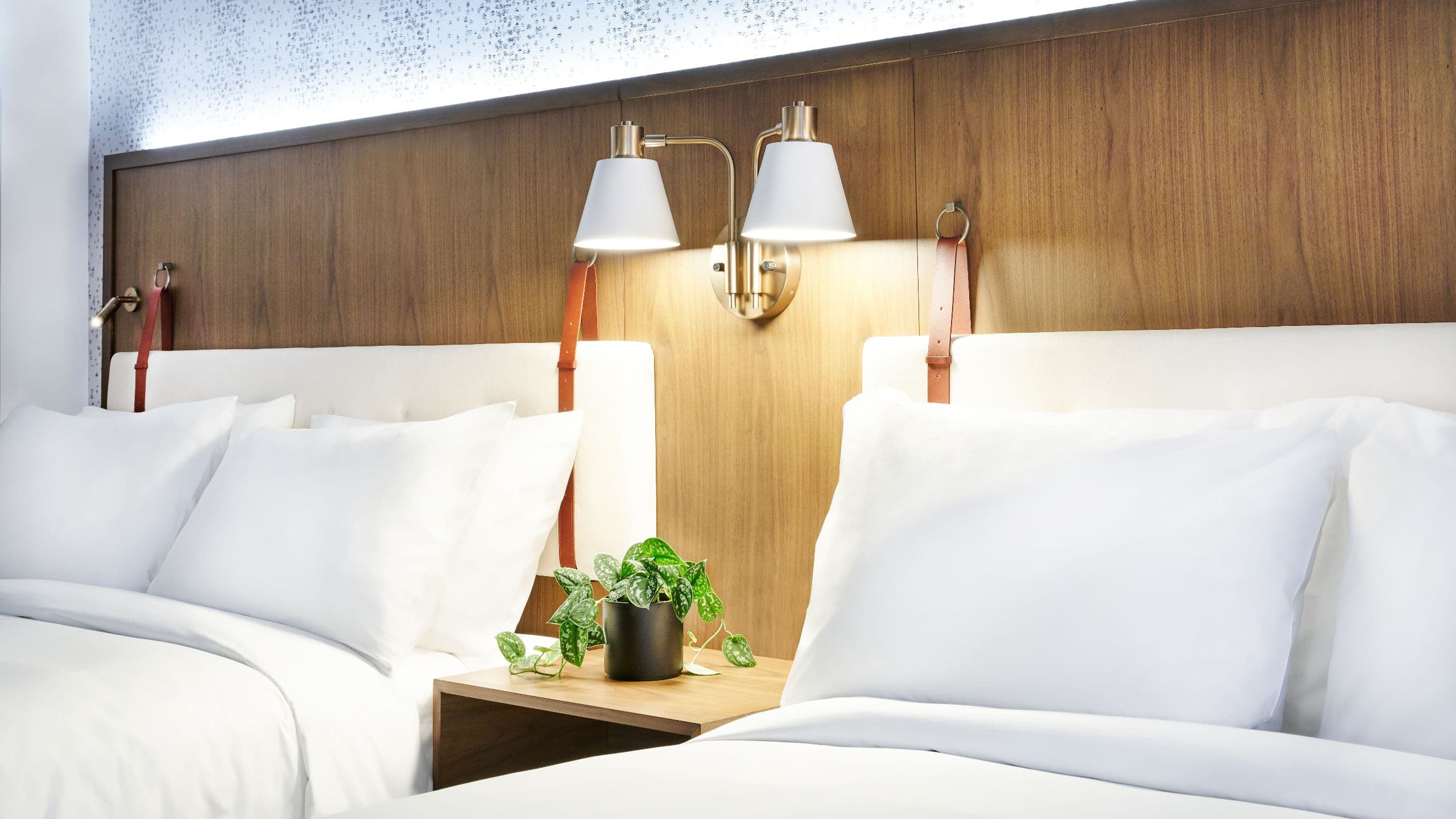 Hyatt Centric Downtown Denver Double Queen Bedroom Details