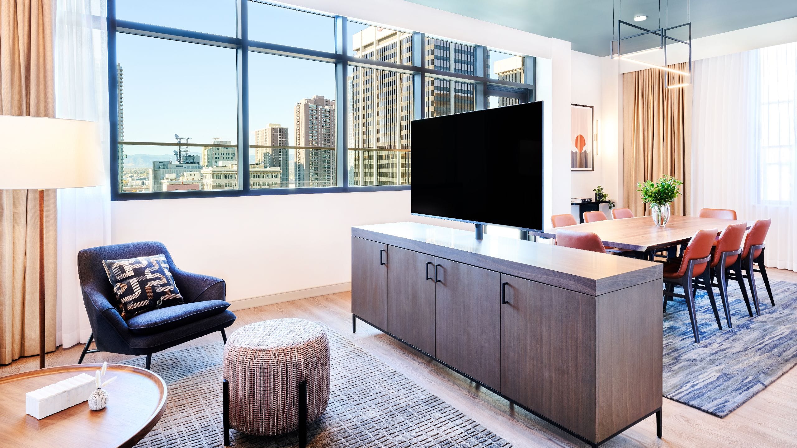 Hyatt Centric Downtown Denver Hospitality Suite Living Room