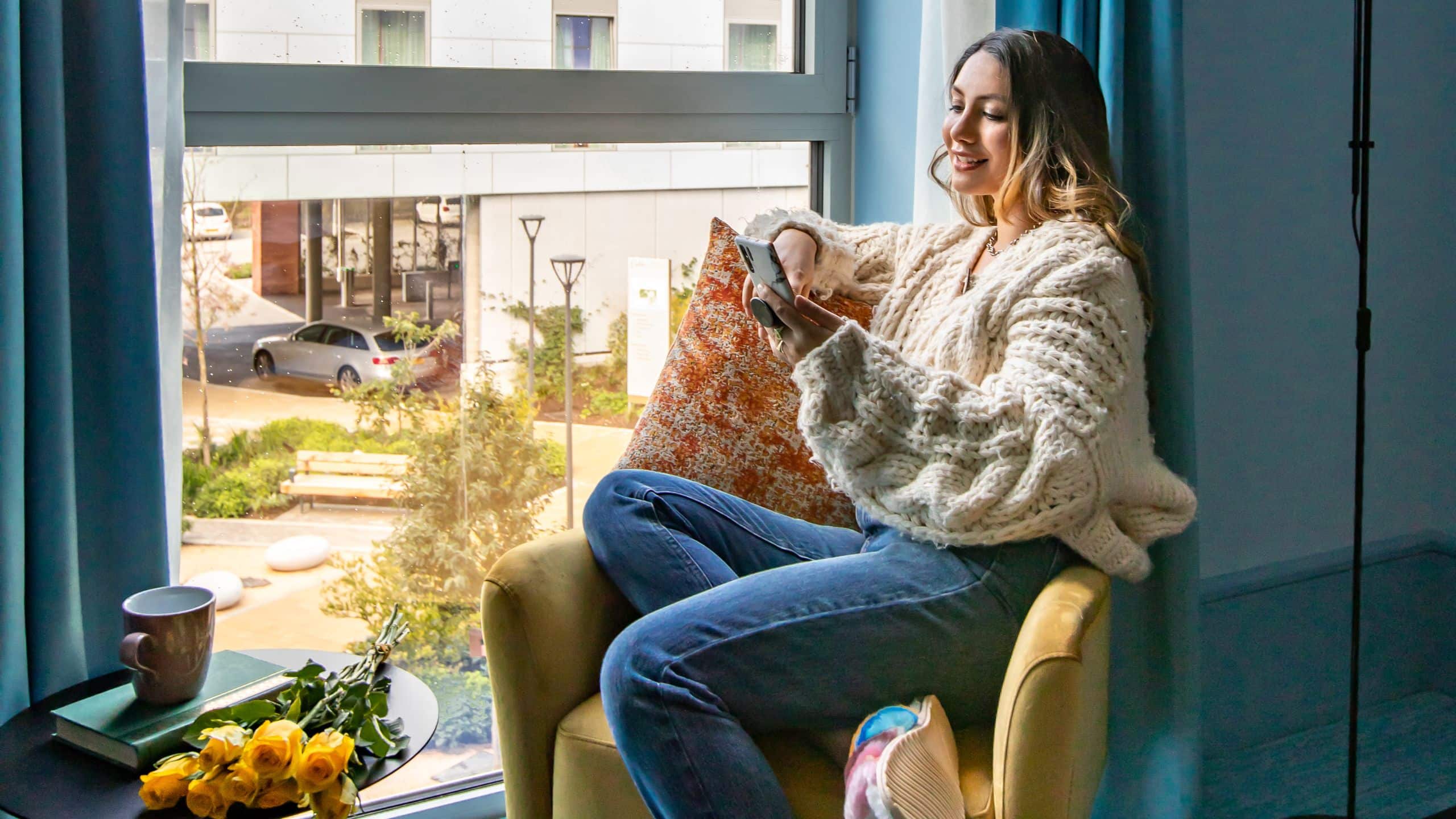 Lifestyle Relaxing In Room