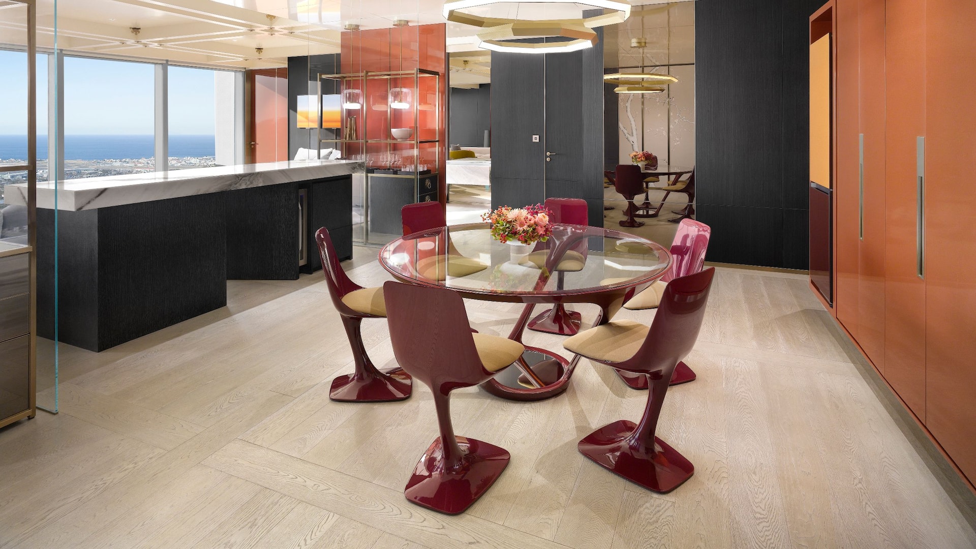 Grand Hyatt Jeju Red King Diplomatic Suite Dining Area