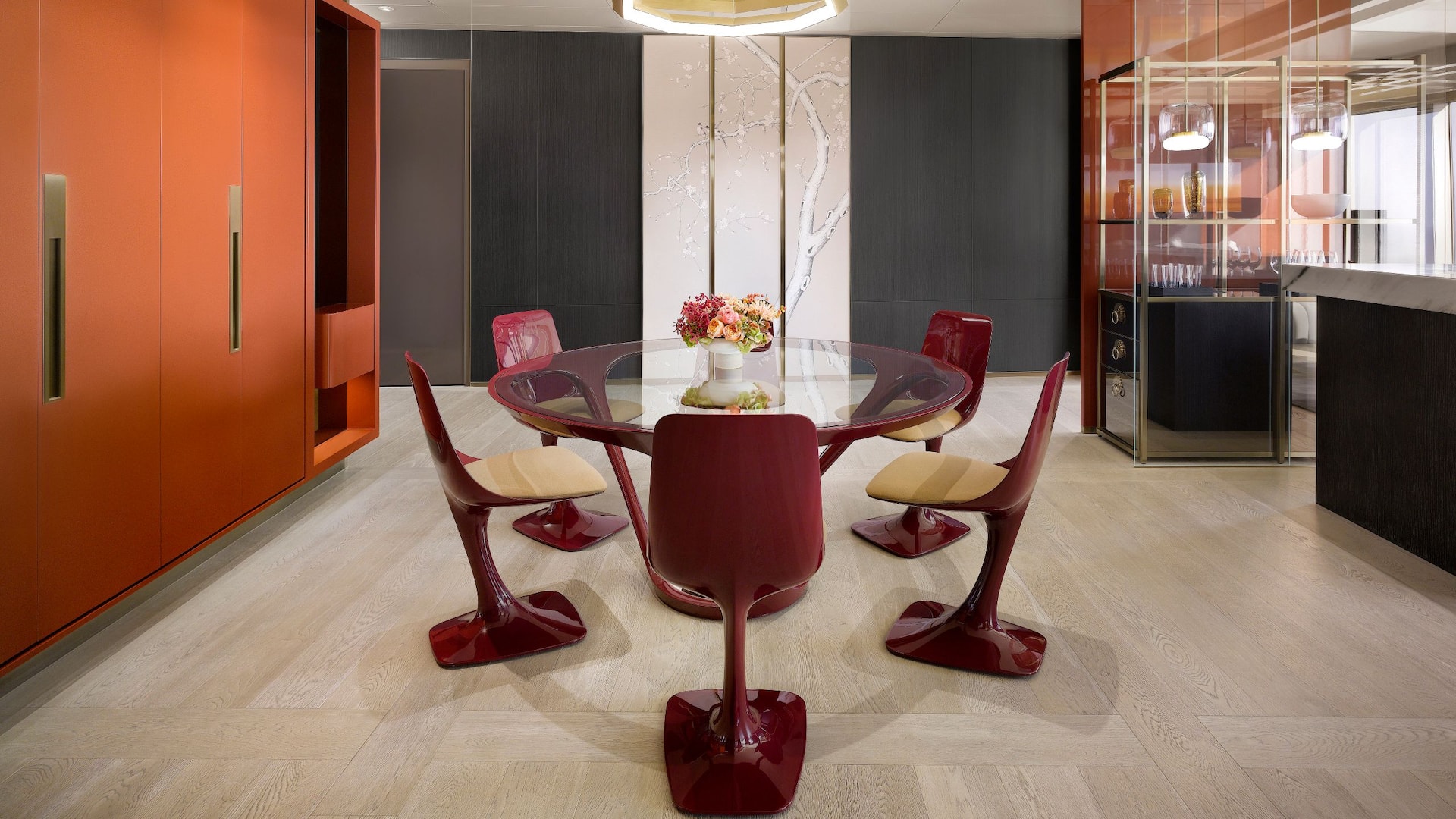 3 de 3 Grand Hyatt Jeju Red King Diplomatic Suite Main Dining Area