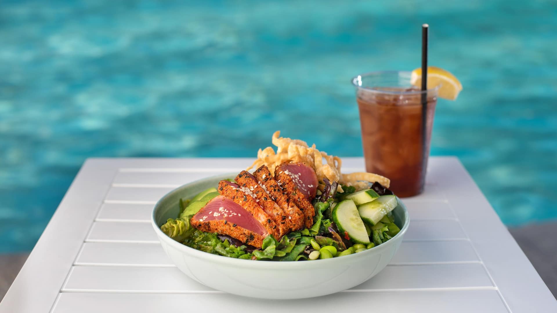 Hyatt Regency Mission Bay Spa and Marina Ahi Salad