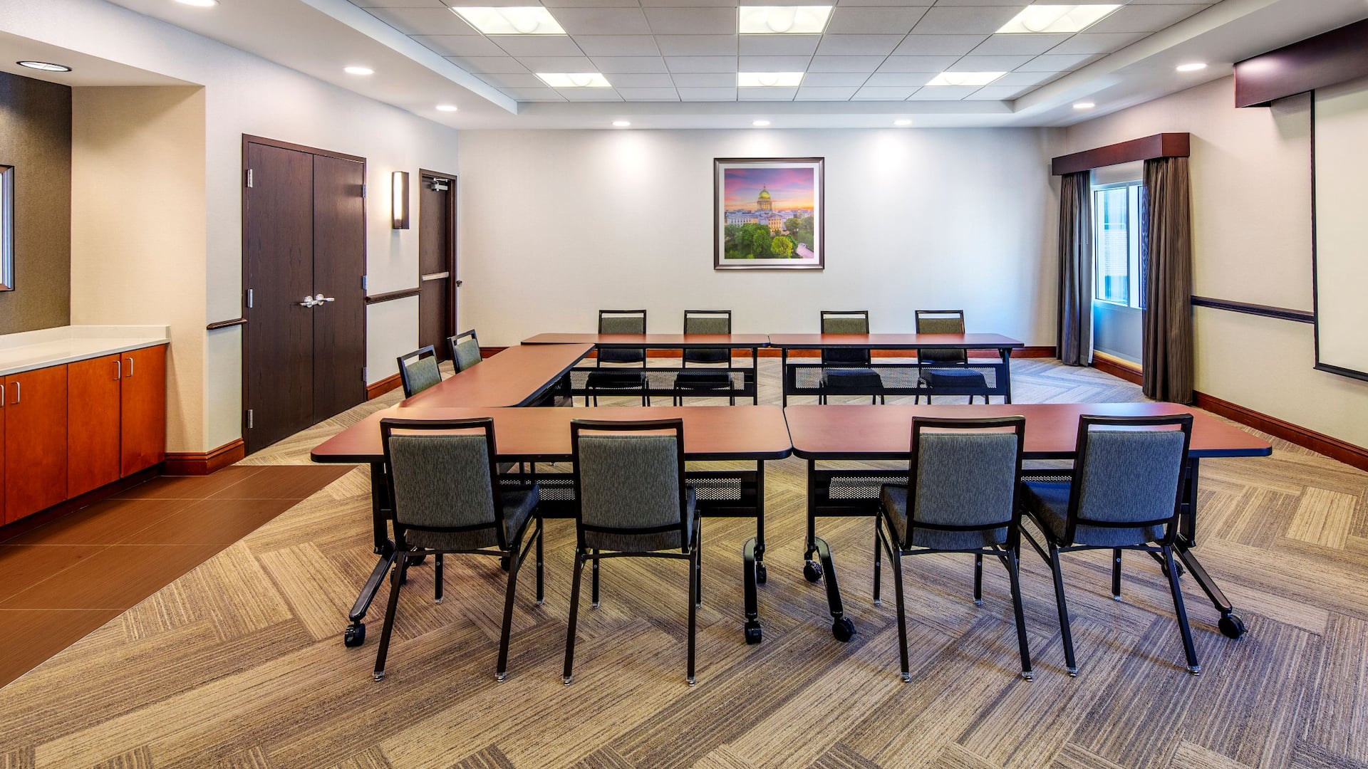 Hyatt Place Madison/Downtown Meeting Room U Shape Setup