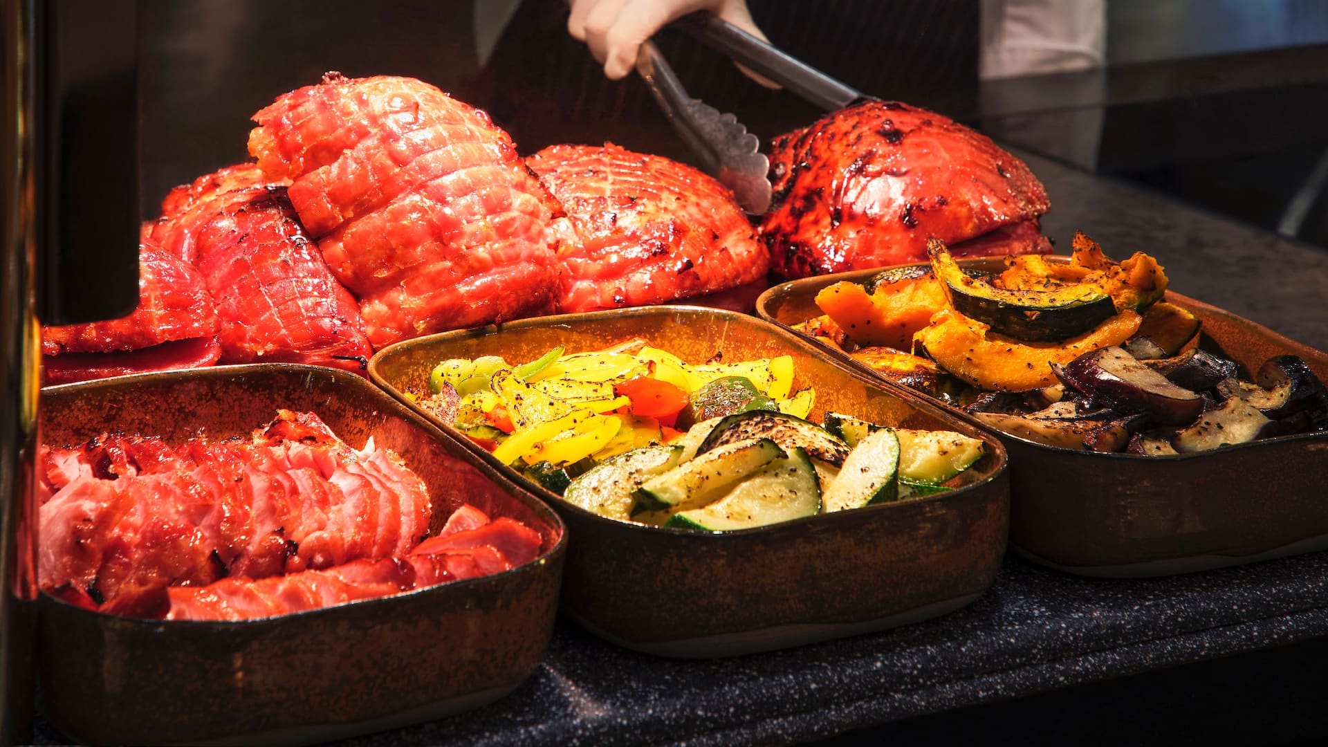 Grand Hyatt Jeju Grand Kitchen Breakfast BBQ Station