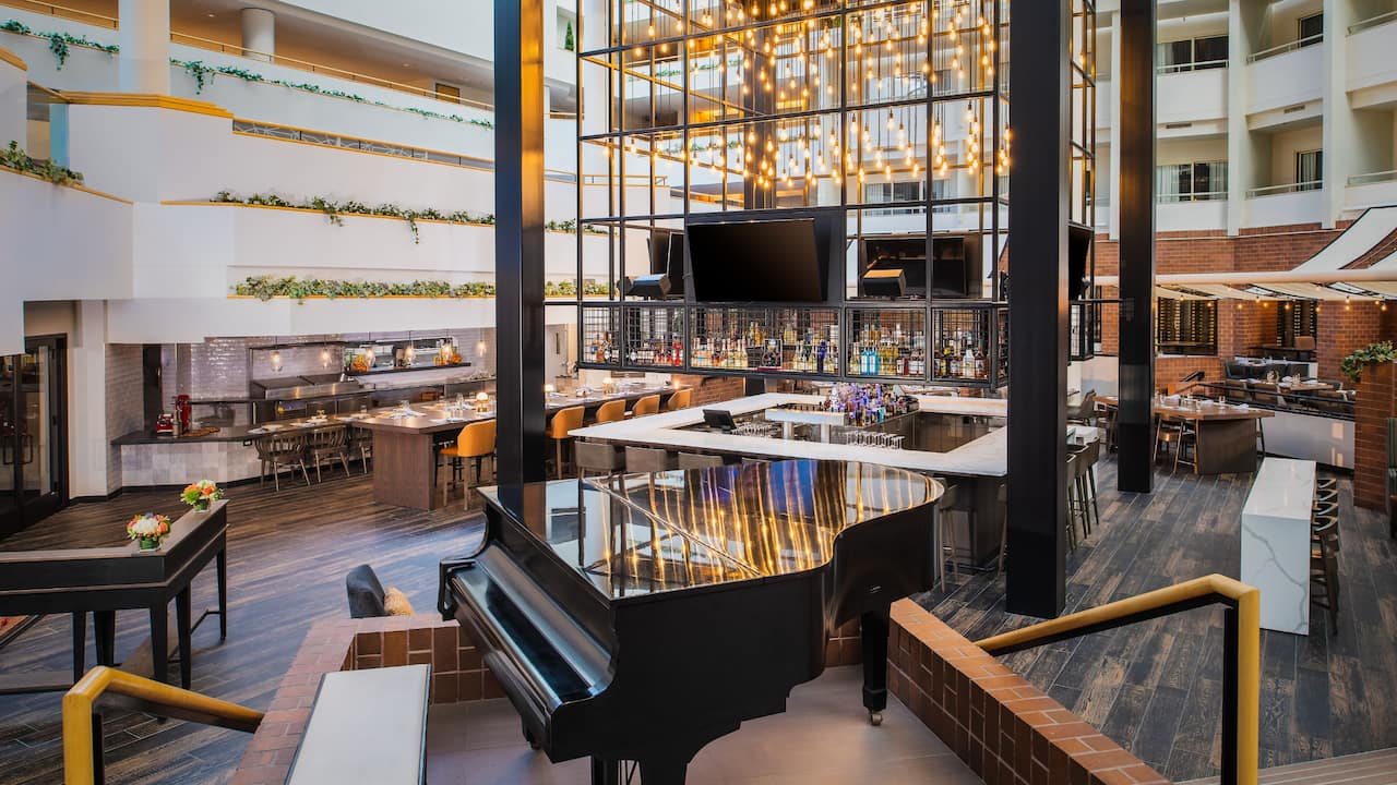 Interior Atrium Dining